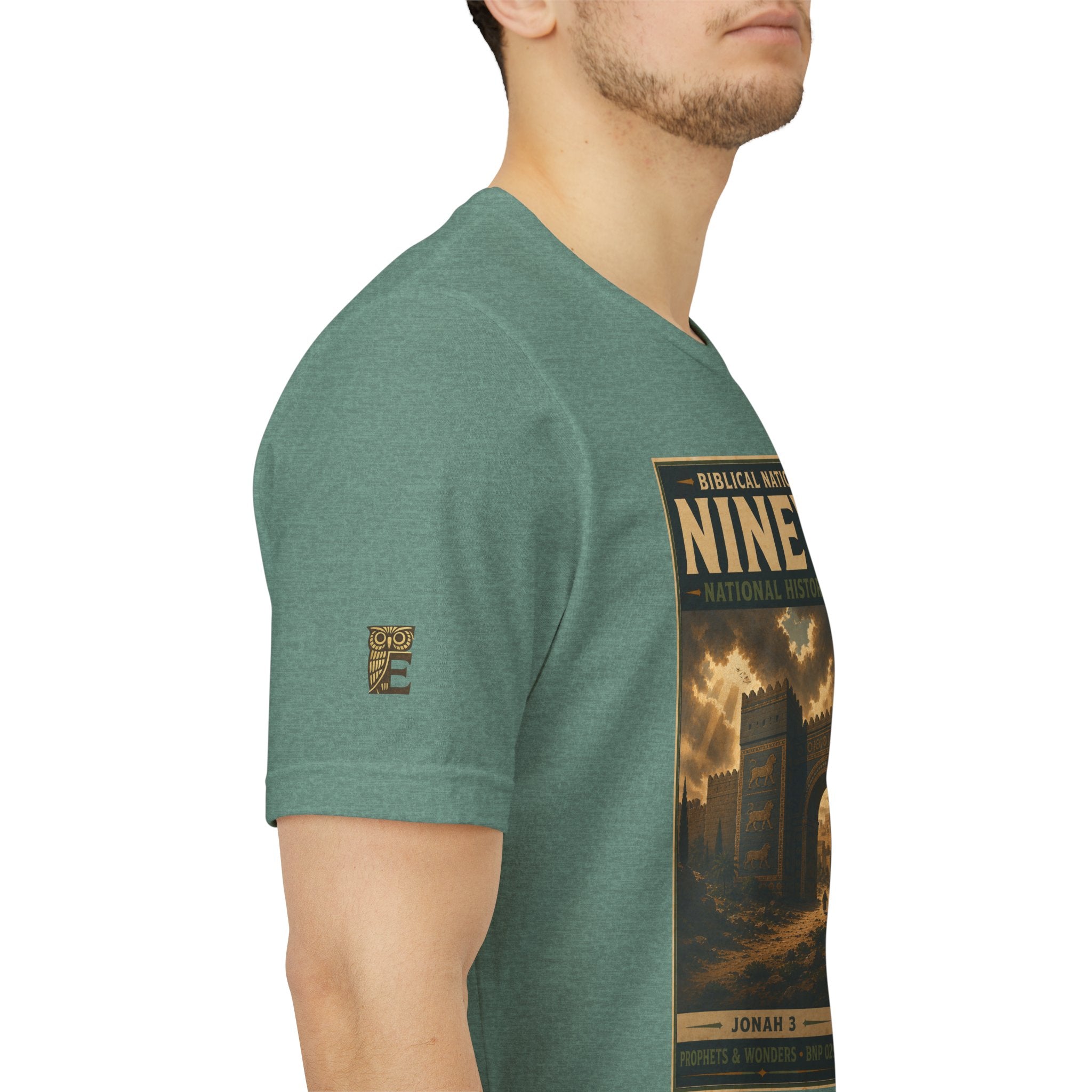 Biblical National Parks Collection V- Prophets & Wonders #029/030 Jonah 3 | Vintage nature poster Tee | Biblical national parks graphic shirt