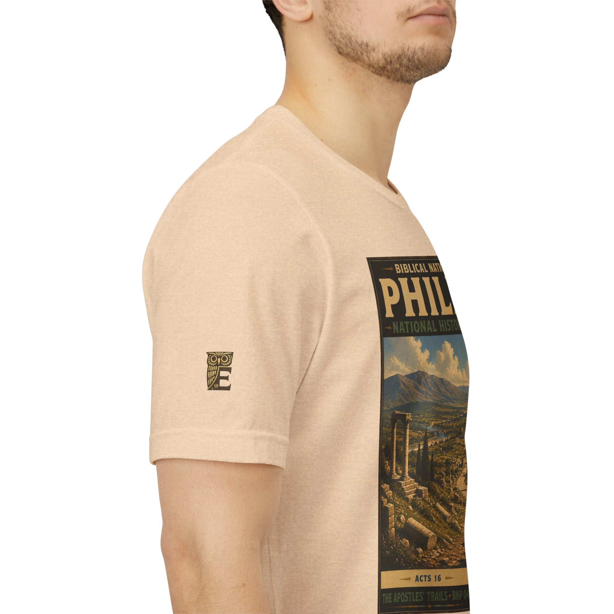 Biblical National Parks Collection VIII- The Apostles' Trails #045/049 | Acts 16 | Vintage nature poster Tee | Biblical national parks graphic shirt