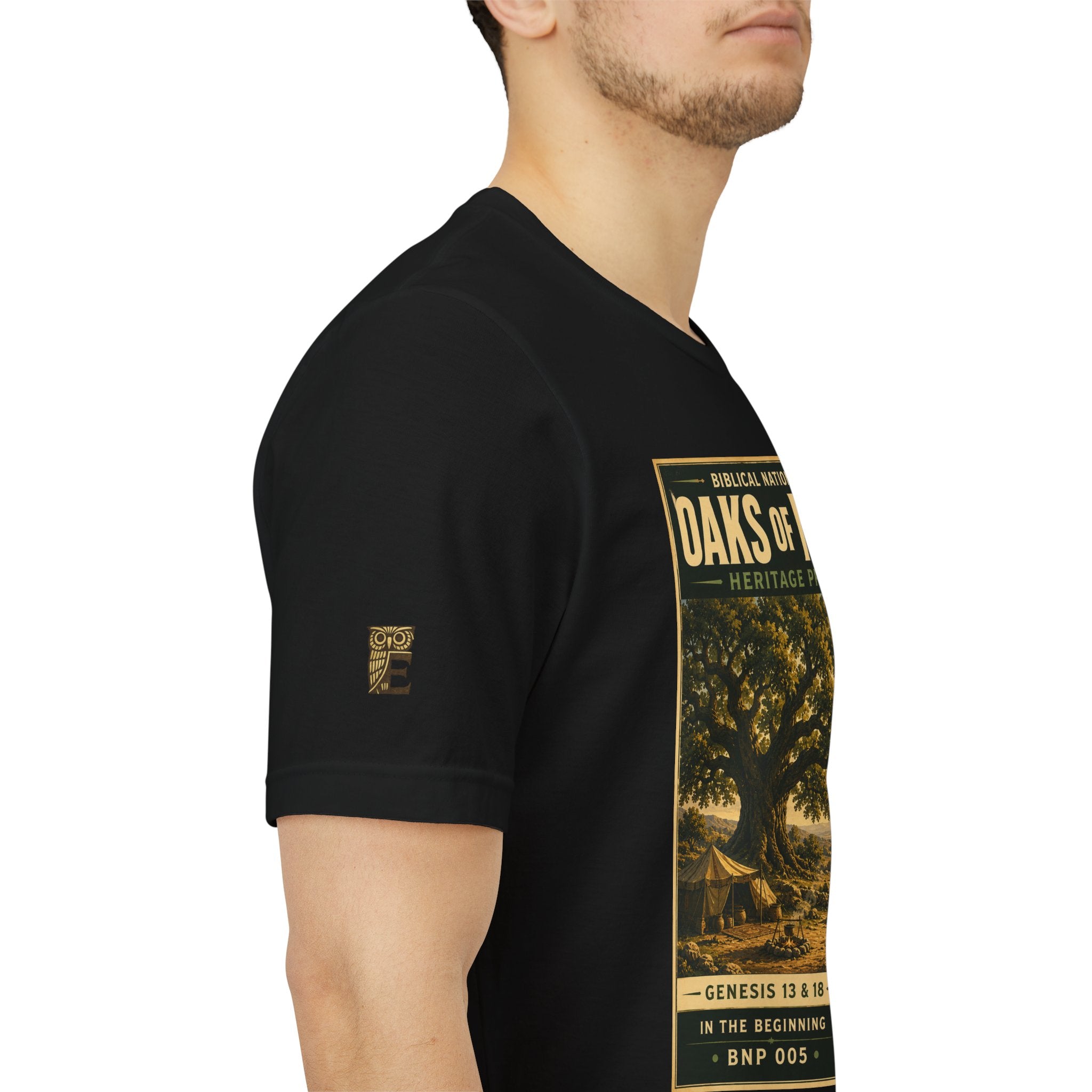 Biblical National Parks Collection I- In The Beginning #005/006 Genesis 13 & 18 | Vintage nature poster Tee | Biblical national parks graphic shirt