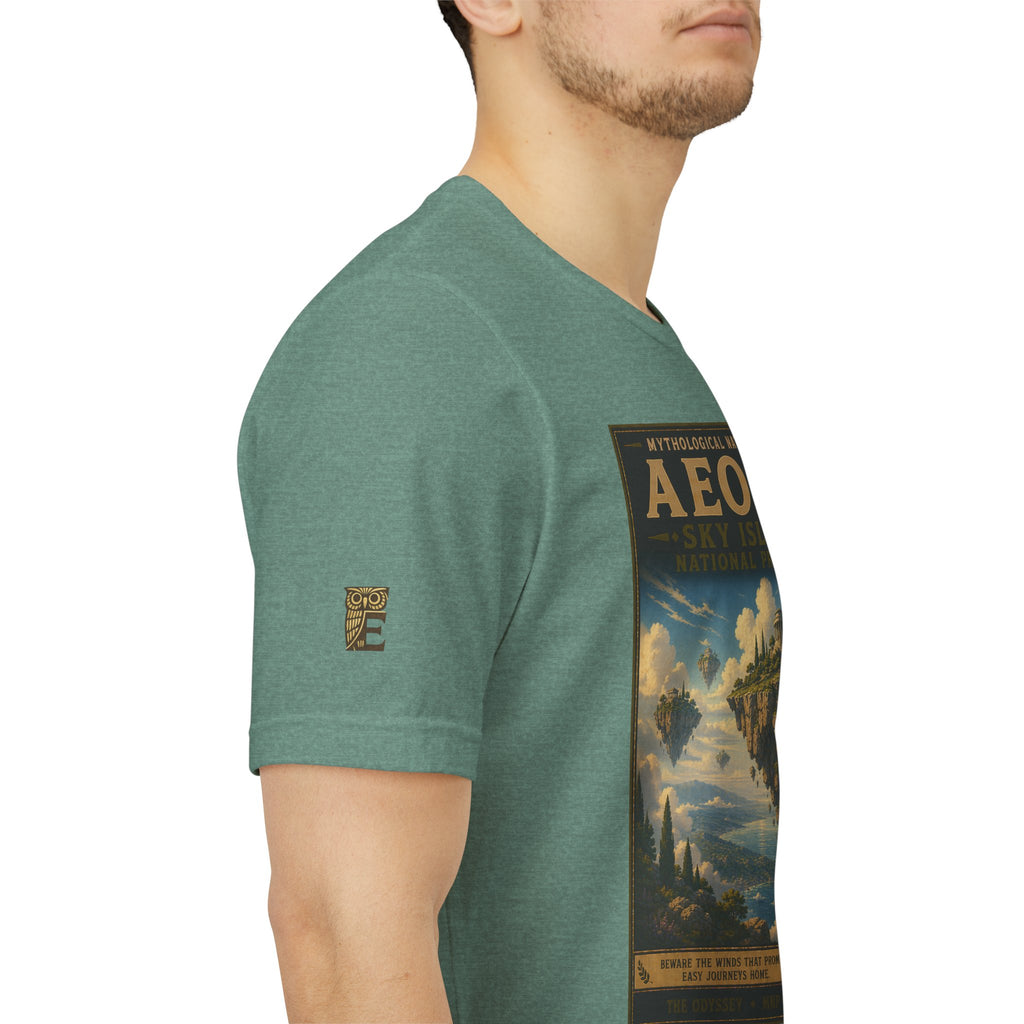 Mythological National Parks Collection IV- #032-038 - THE ODYSSEY | Vintage nature poster Tee | Mythological National Parks graphic shirt
