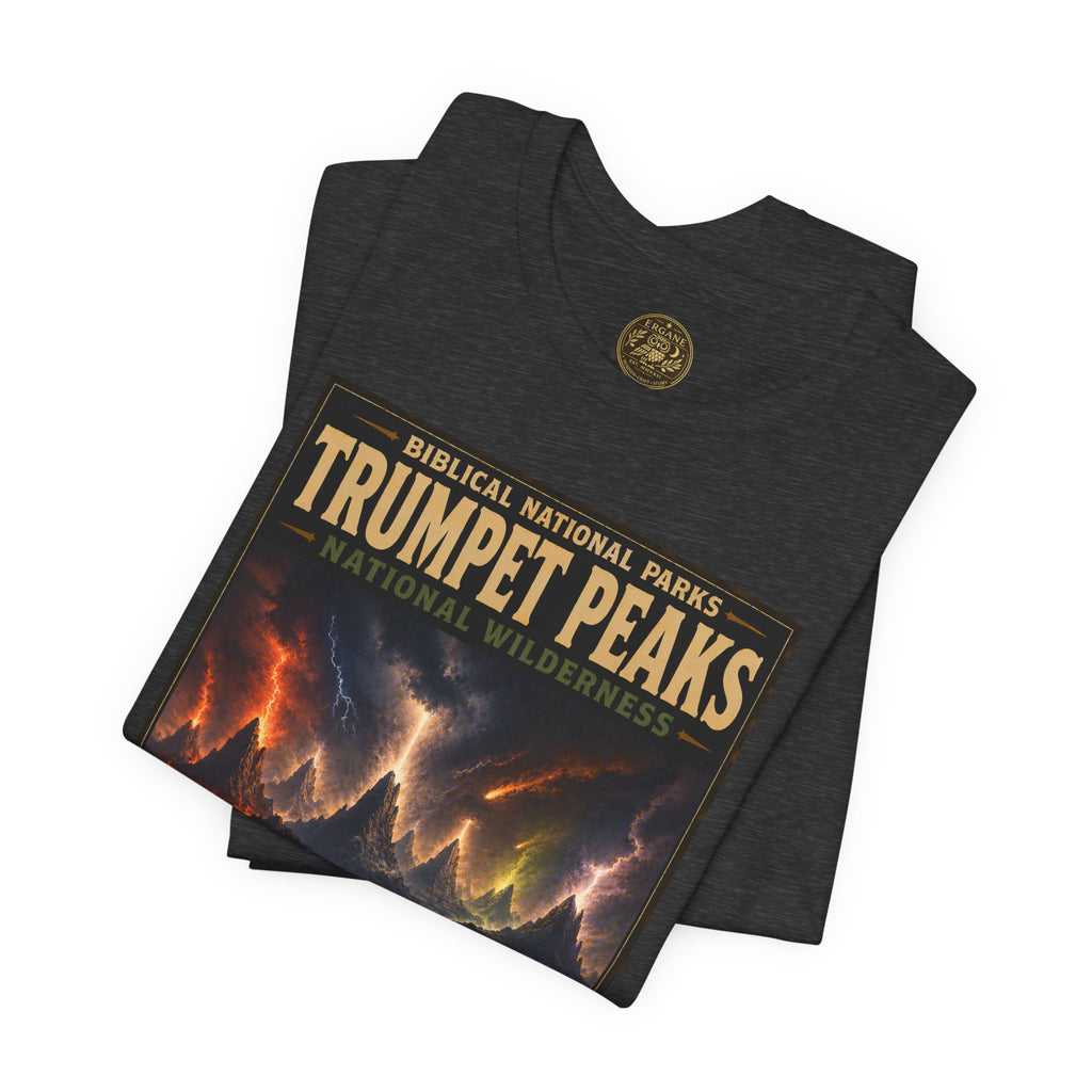 Biblical National Parks Collection X- #058/061 - Revelation: The Final Frontier | Revelation 8-9 | Vintage nature poster Tee | Biblical national parks graphic shirt