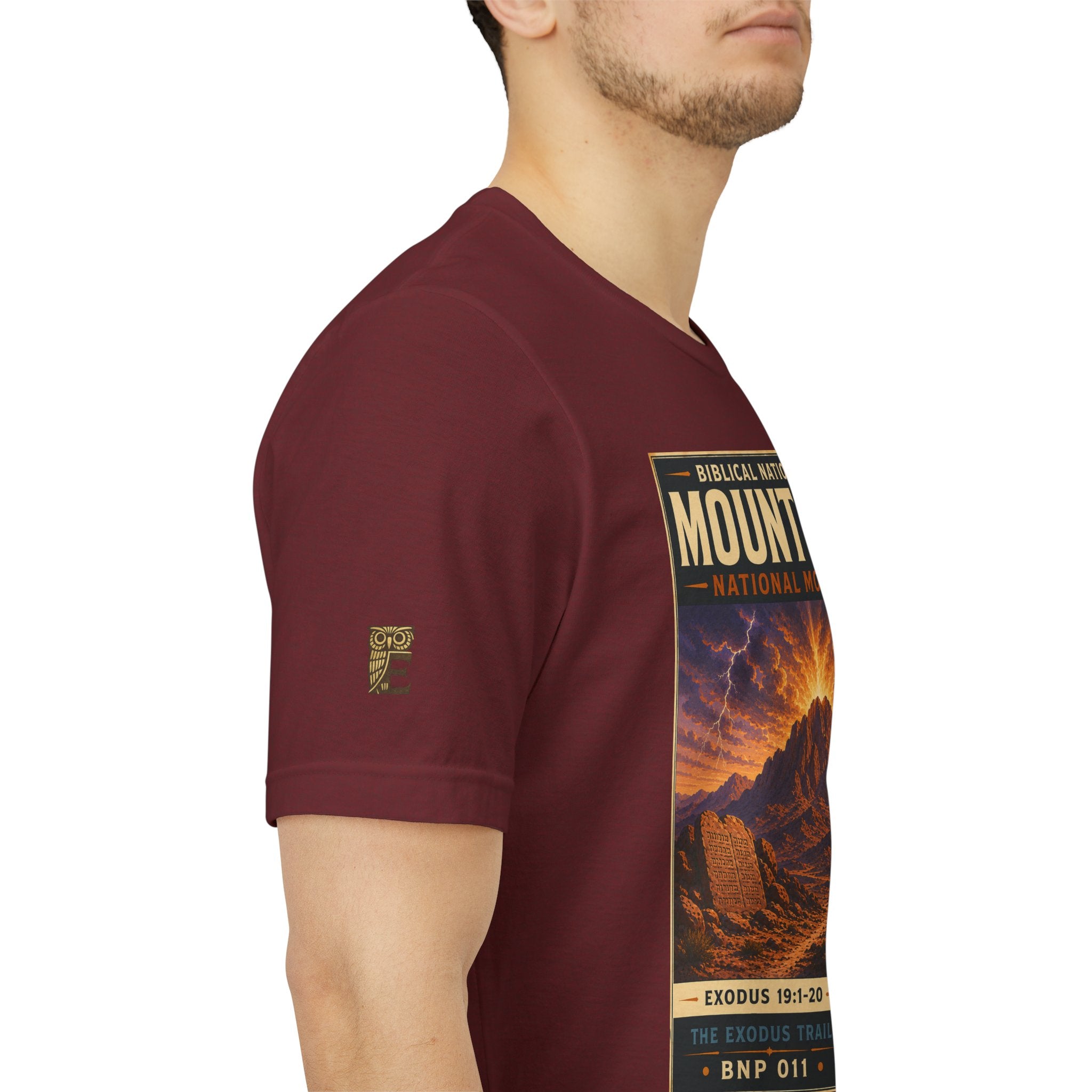 Biblical National Parks Collection II- The Exodus Trail #011/013 Exodus 19: 1-20 | Vintage nature poster Tee | Biblical national parks graphic shirt