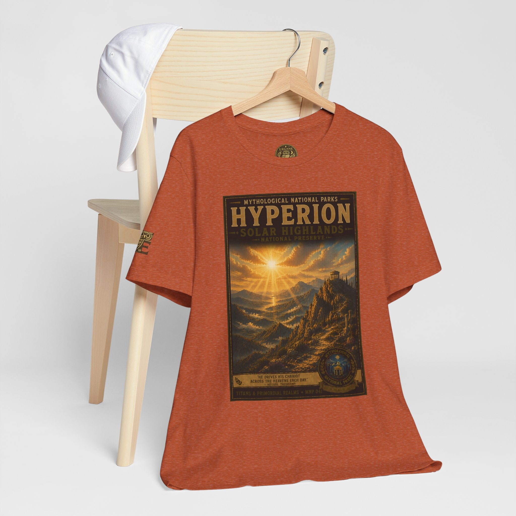 Mythological National Parks COLLECTION V- #041-050 TITANS & PRIMORDIAL REALMS | Vintage nature poster Tee | Mythological National Parks graphic shirt