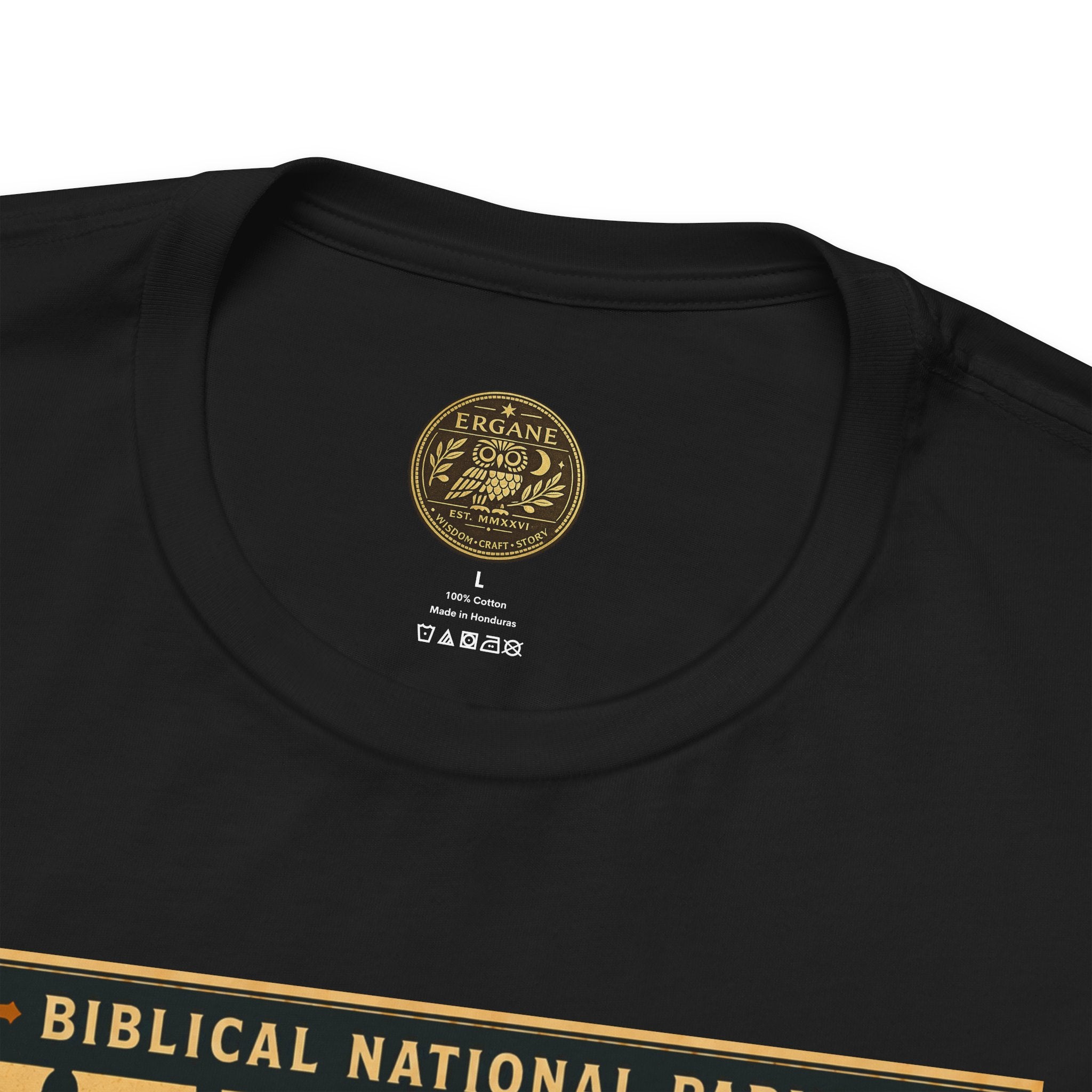 Biblical National Parks Collection III- The Promised Land #016/018 Joshua 6 | Vintage nature poster Tee | Biblical national parks graphic shirt