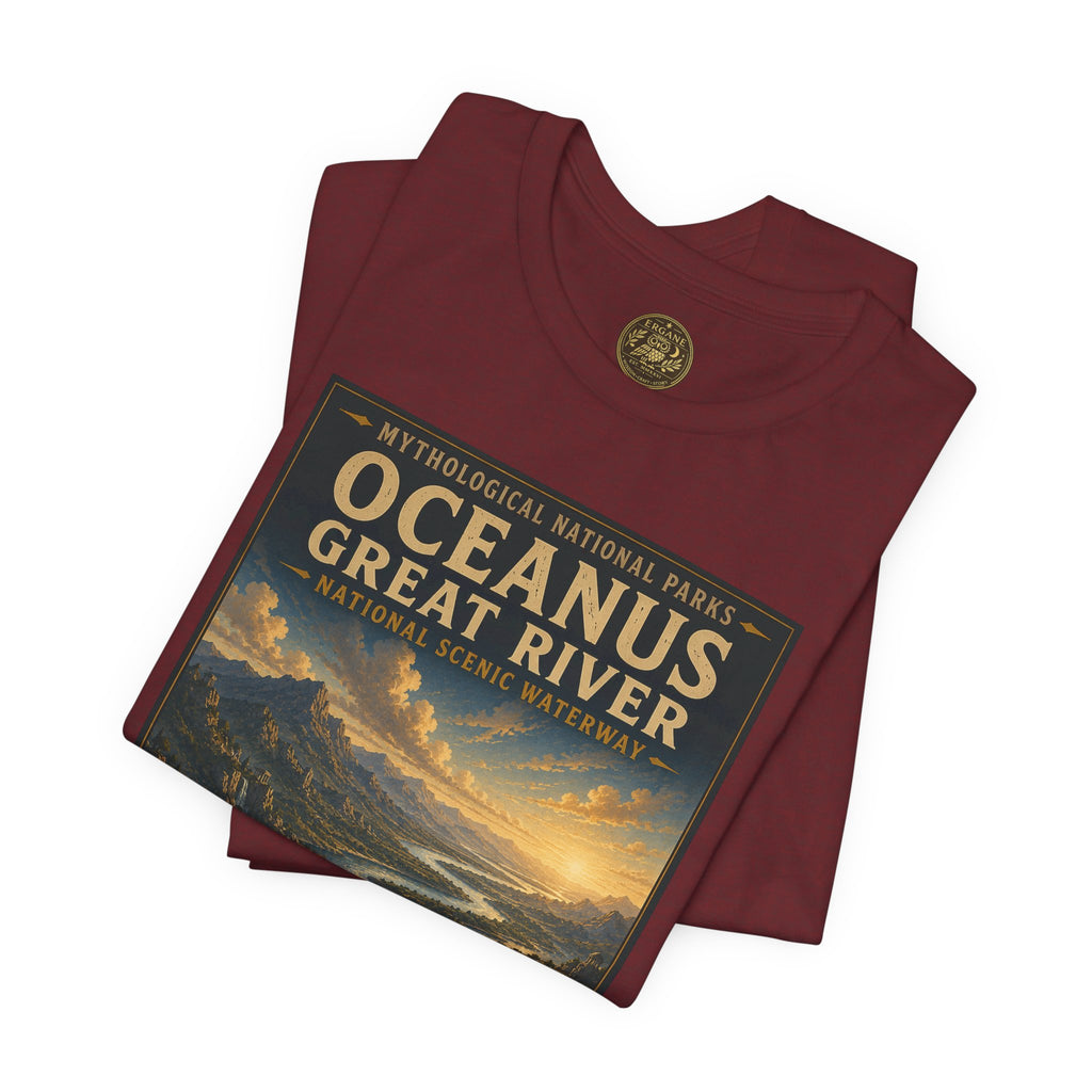 Mythological National Parks COLLECTION V- #042-050 TITANS & PRIMORDIAL REALMS | Vintage nature poster Tee | Mythological National Parks graphic shirt