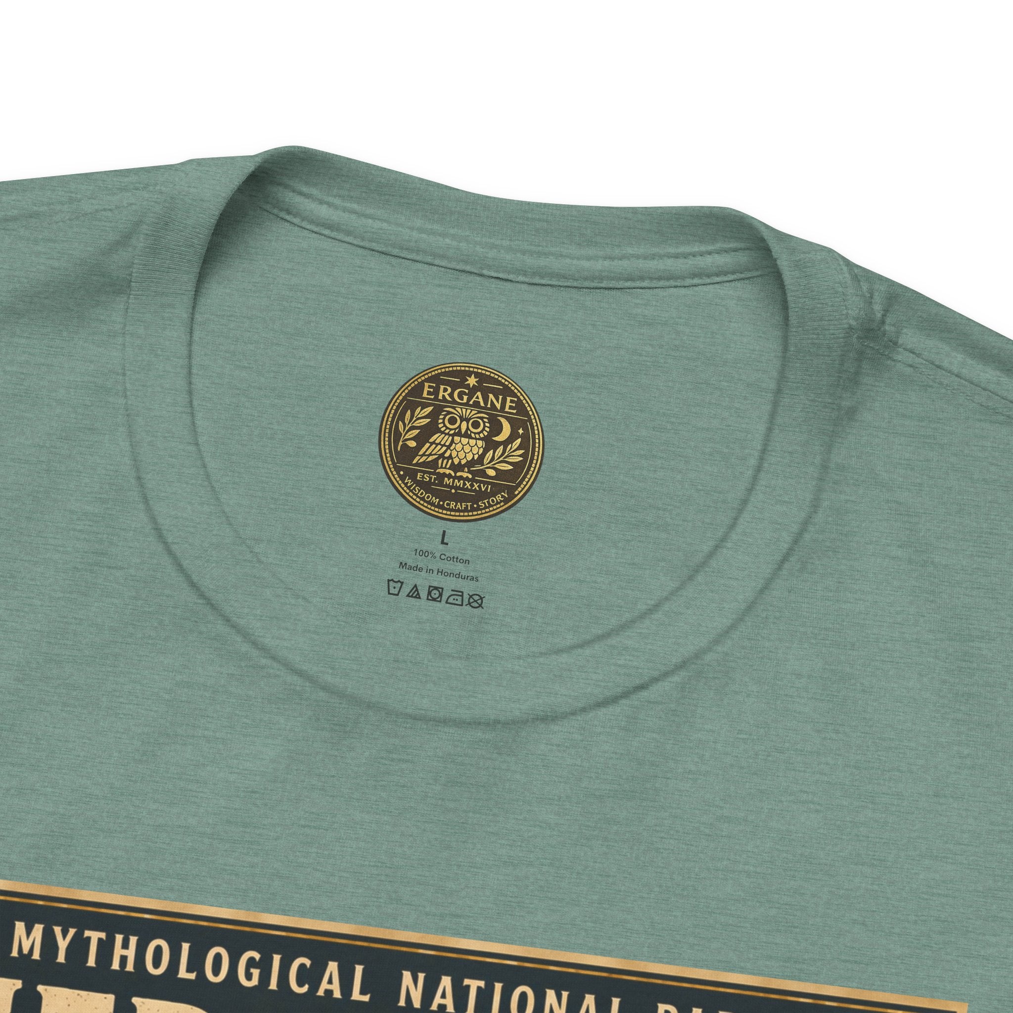 Mythological National Parks Collection I- #002-007 - The Olympians | Vintage nature poster Tee | Mythological National Parks graphic shirt