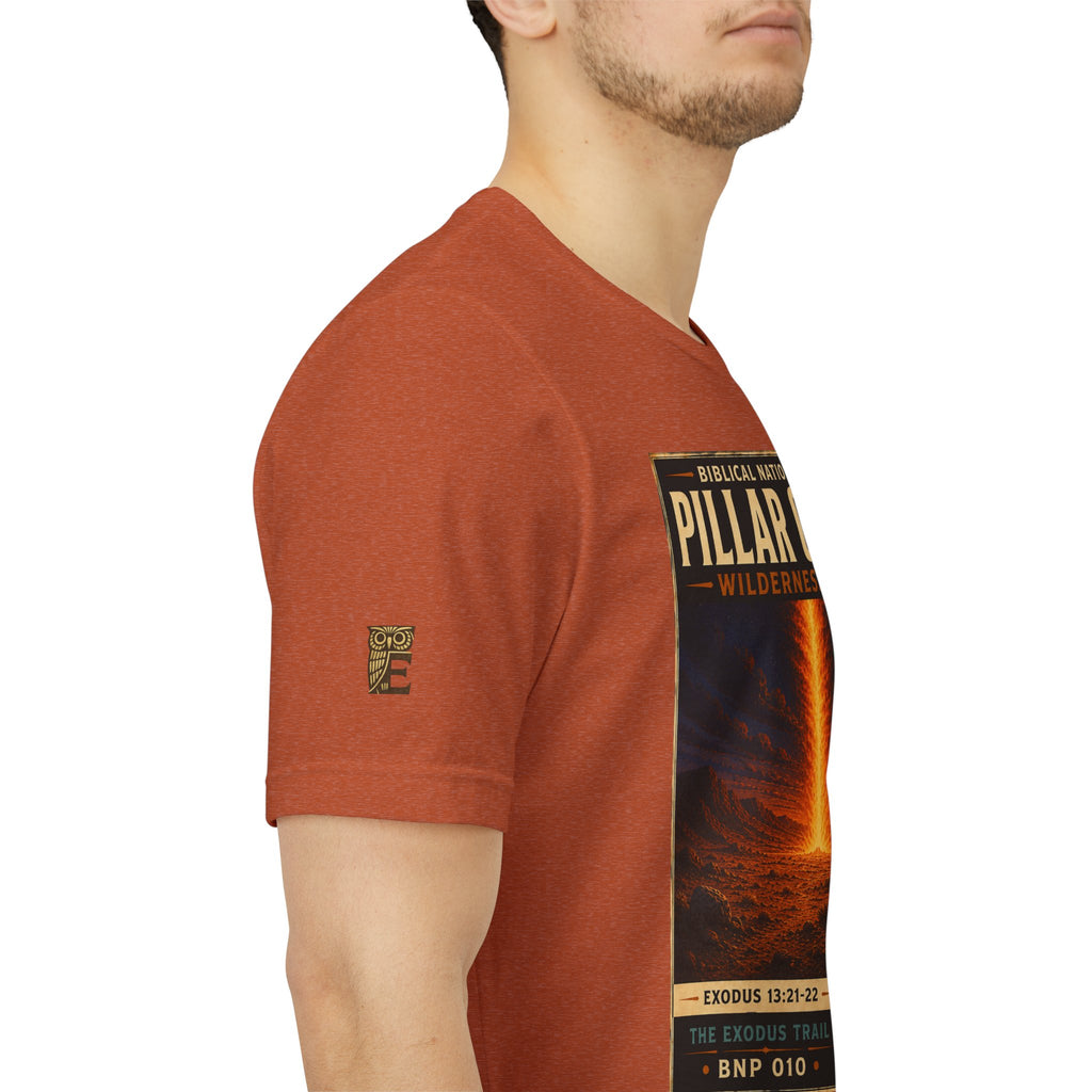 Biblical National Parks Collection II- The Exodus Trail #010/013 Exodus 13: 21-22 | Vintage nature poster Tee | Biblical national parks graphic shirt
