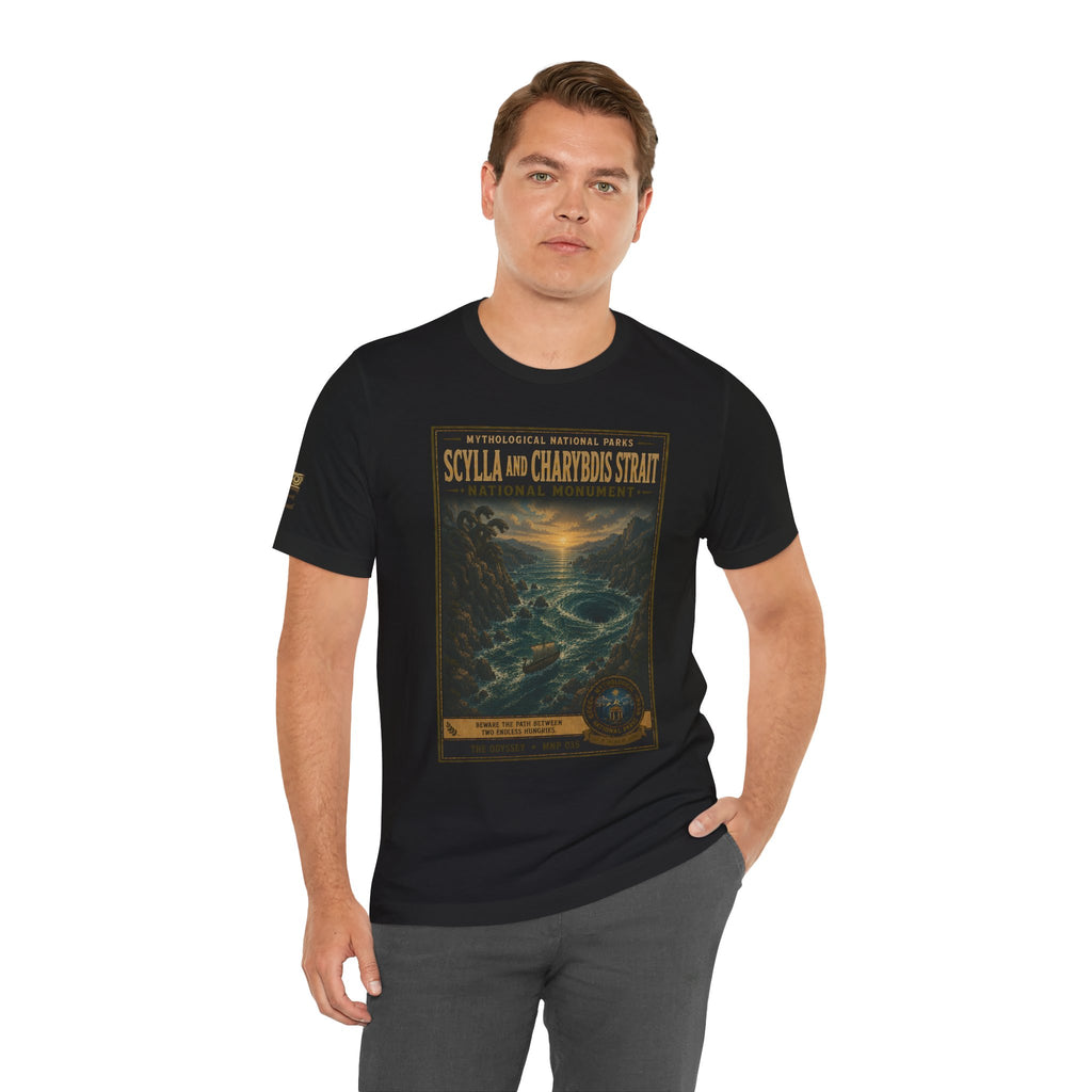 Mythological National Parks Collection IV- #035-038 - THE ODYSSEY | Vintage nature poster Tee | Mythological National Parks graphic shirt
