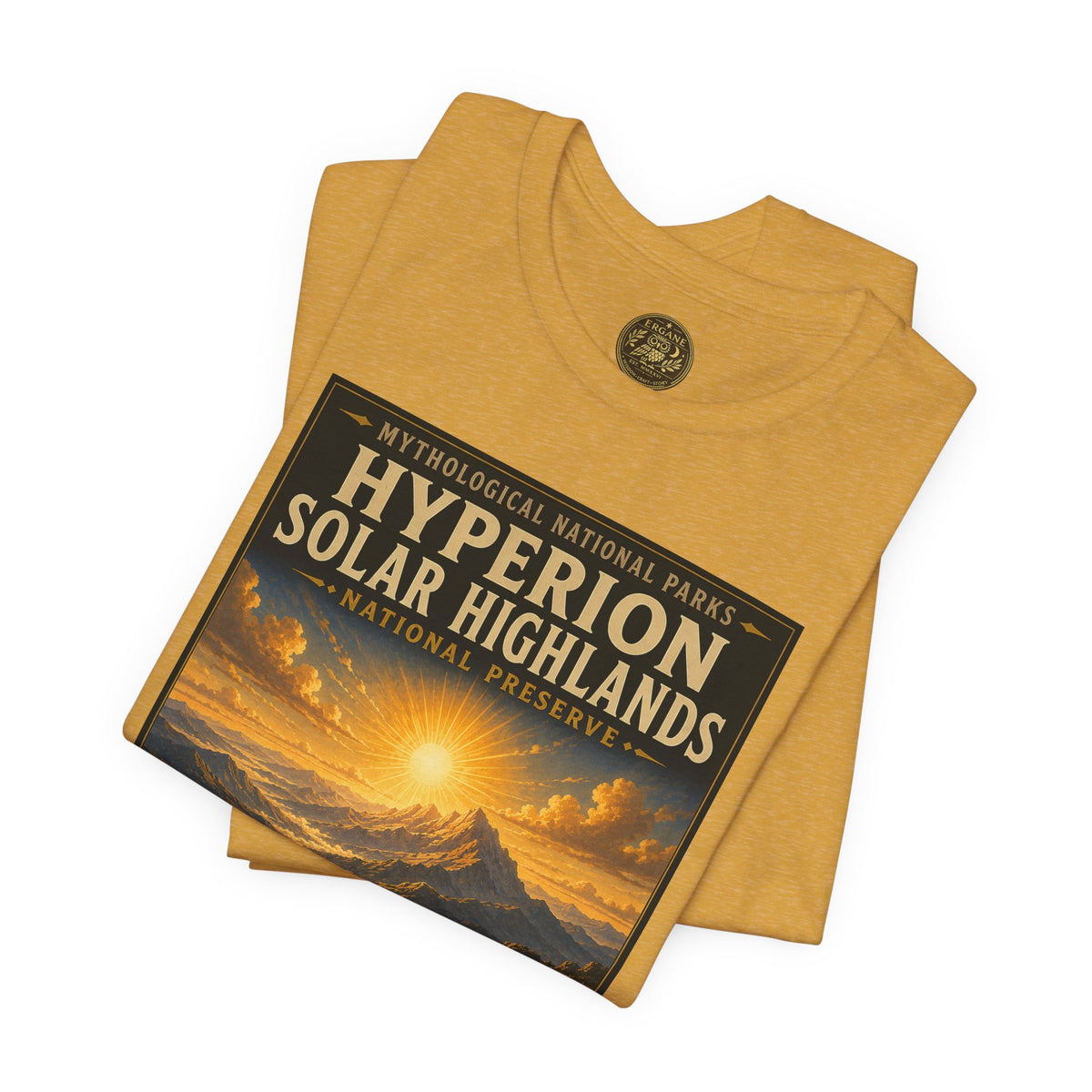 Mythological National Parks COLLECTION V- #041-050 TITANS & PRIMORDIAL REALMS | Vintage nature poster Tee | Mythological National Parks graphic shirt