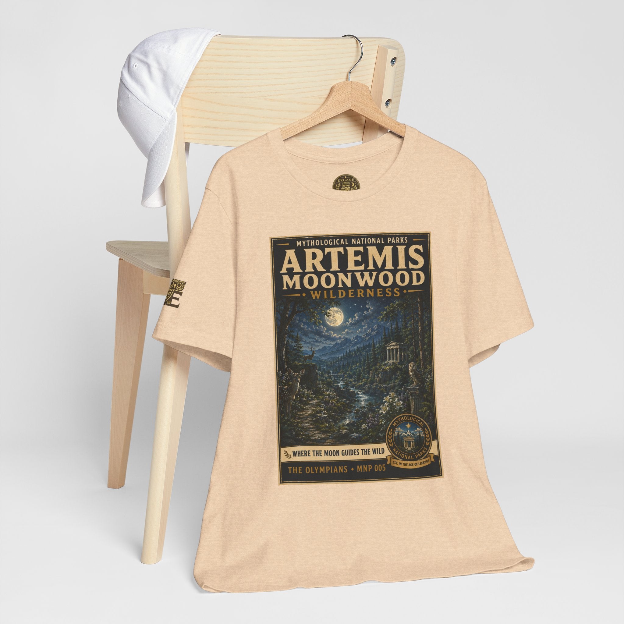 Mythological National Parks Collection I- #005-007 -The Olympians | Vintage nature poster Tee | Mythological National Parks graphic shirt