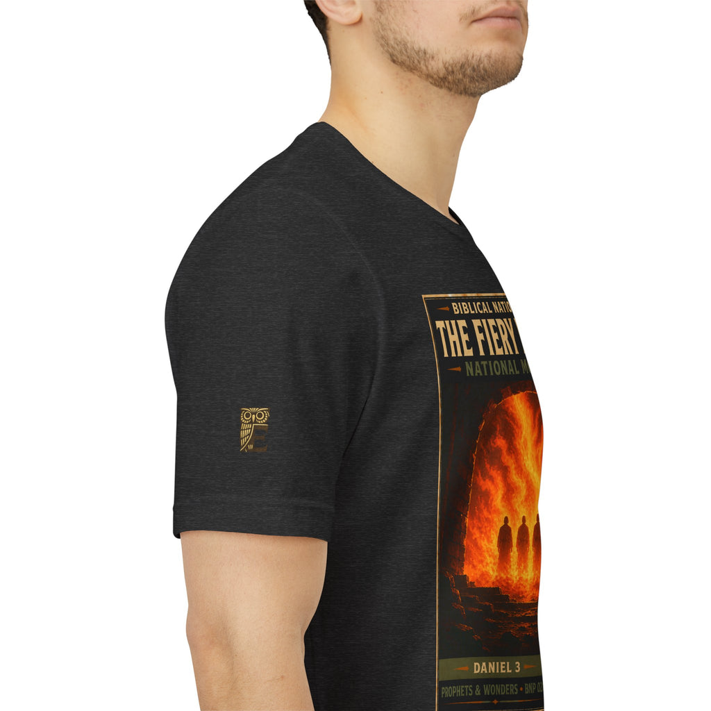 Biblical National Parks Collection V- Prophets & Wonders #028/030 Daniel 3 | Vintage nature poster Tee | Biblical national parks graphic shirt