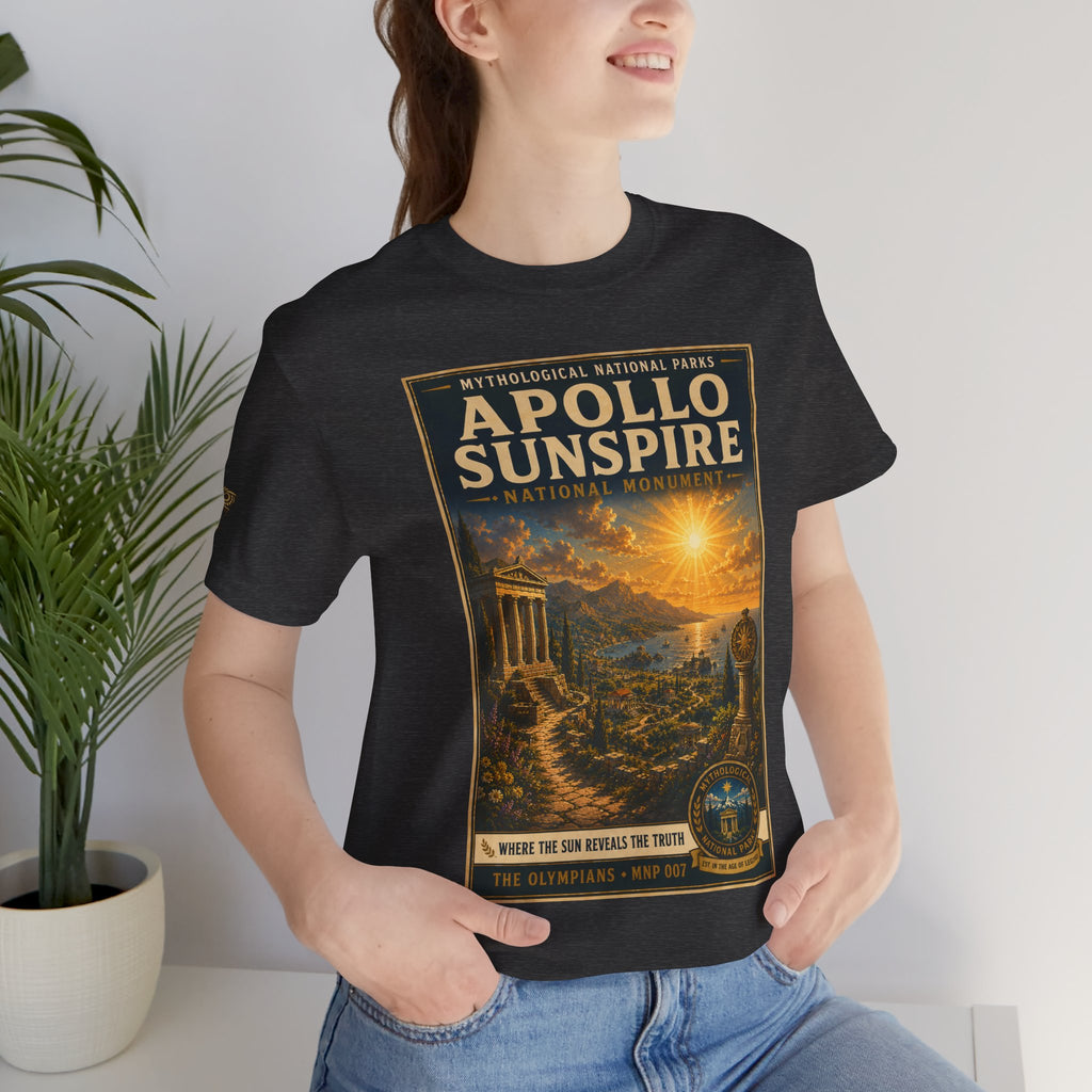 Mythological National Parks Collection I- #007-007 -The Olympians | Vintage nature poster Tee | Mythological National Parks graphic shirt