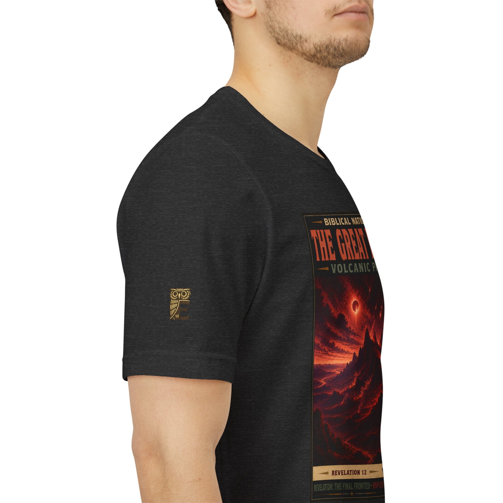 Biblical National Parks Collection X- #059/061 - Revelation: The Final Frontier | Revelation 12 | Vintage nature poster Tee | Biblical national parks graphic shirt