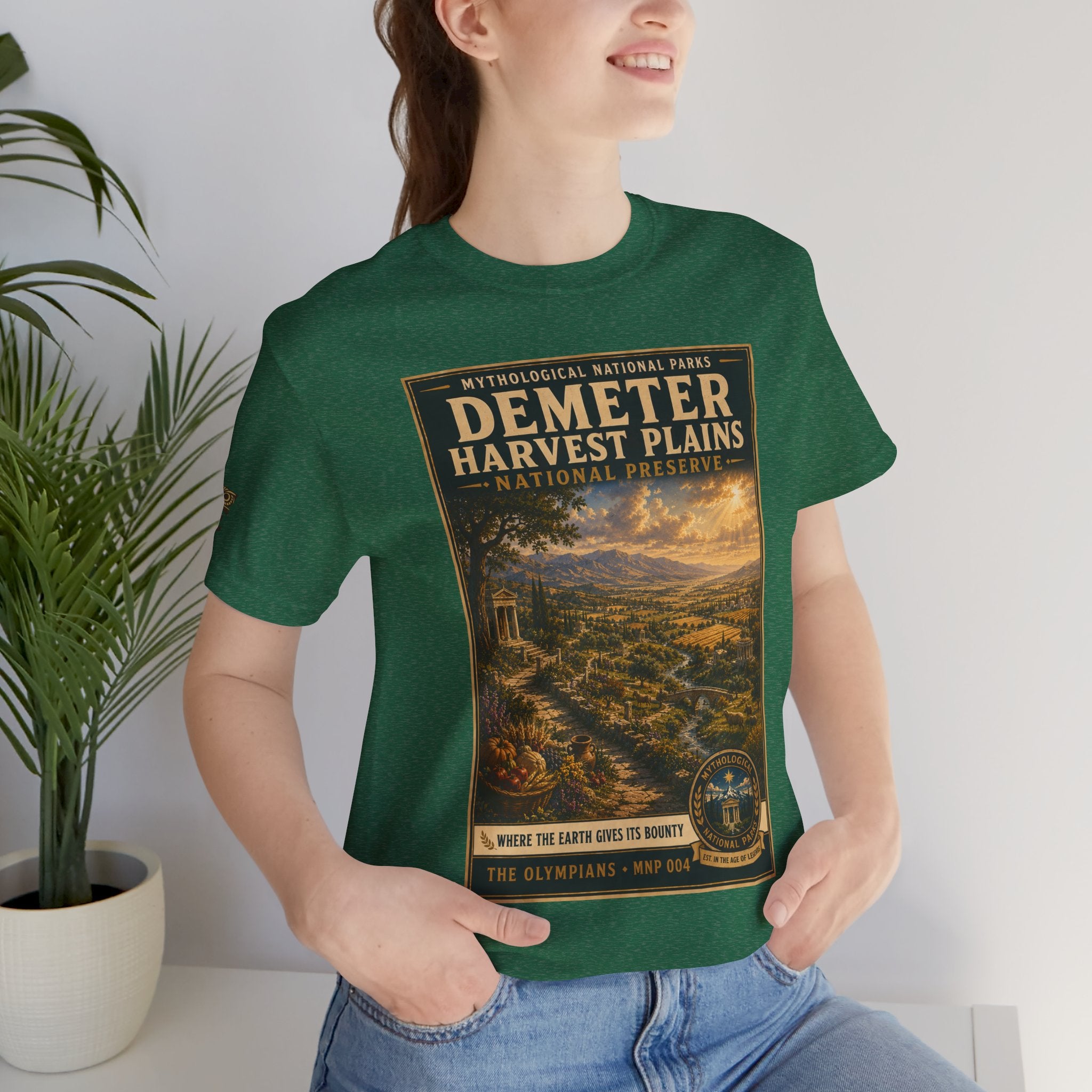 Mythological National Parks Collection I- #004-007 -The Olympians  | Vintage nature poster Tee | Mythological National Parks graphic shirt