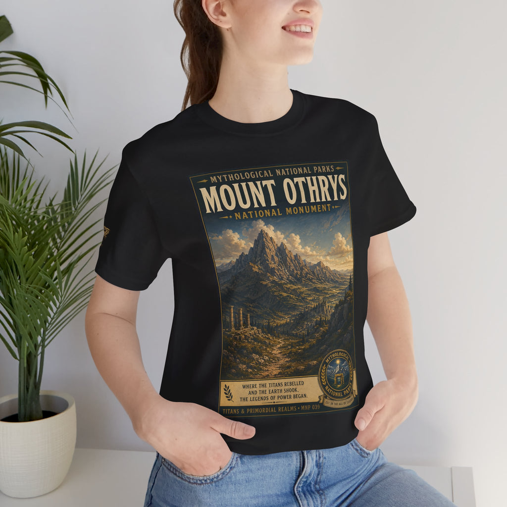 Mythological National Parks COLLECTION V- #039-050 TITANS & PRIMORDIAL REALMS | Vintage nature poster Tee | Mythological National Parks graphic shirt