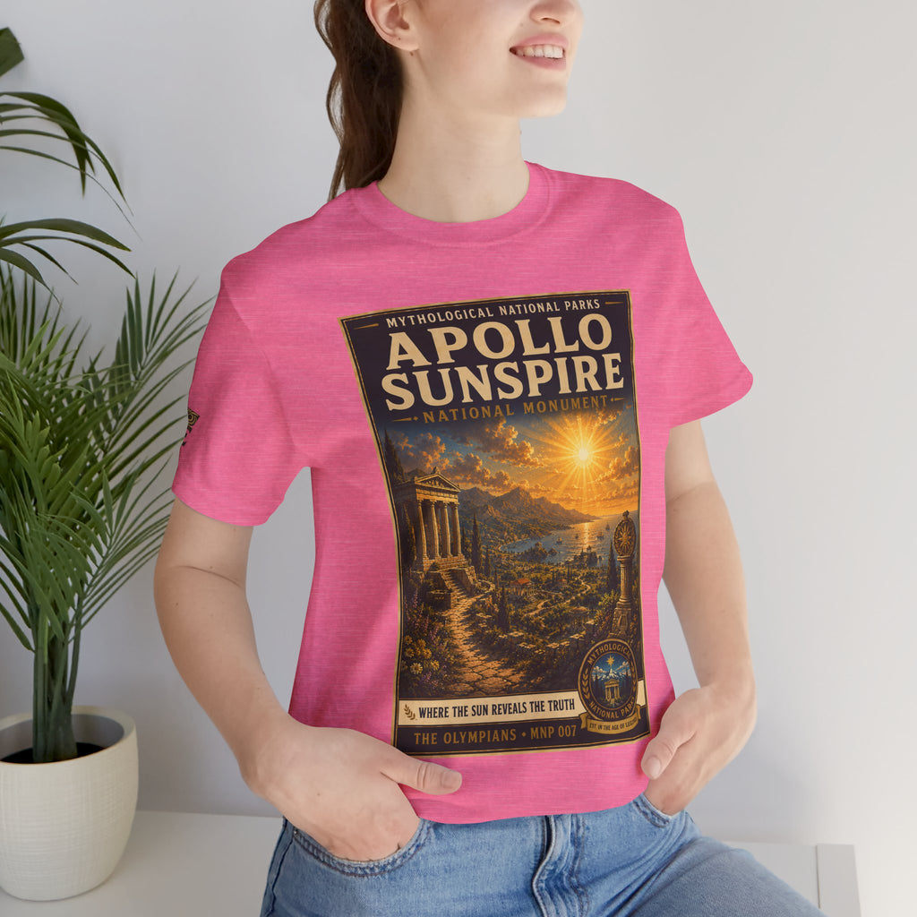 Mythological National Parks Collection I- #007-007 -The Olympians | Vintage nature poster Tee | Mythological National Parks graphic shirt