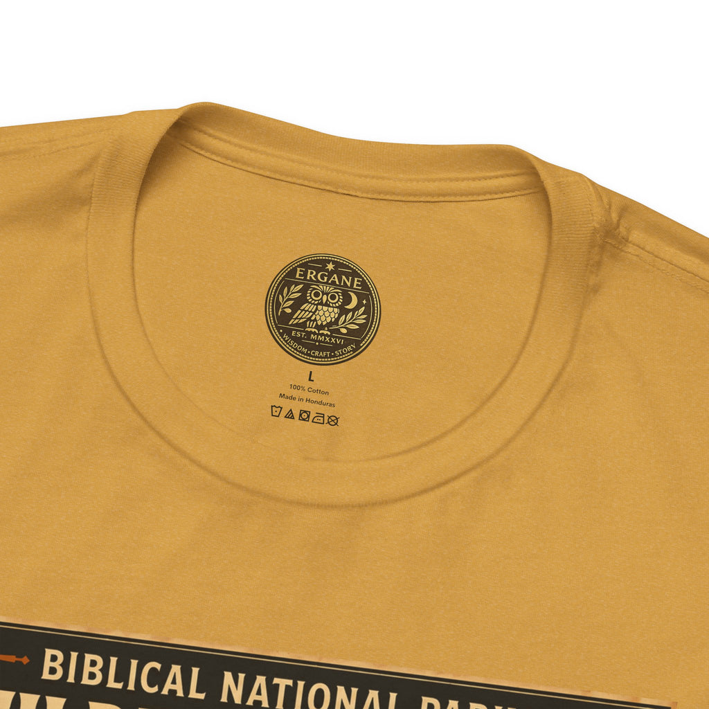 Biblical National Parks Collection II- The Exodus Trail #009/013 Exodus 13: 17 - 14:45 | Vintage nature poster Tee | Biblical national parks graphic shirt