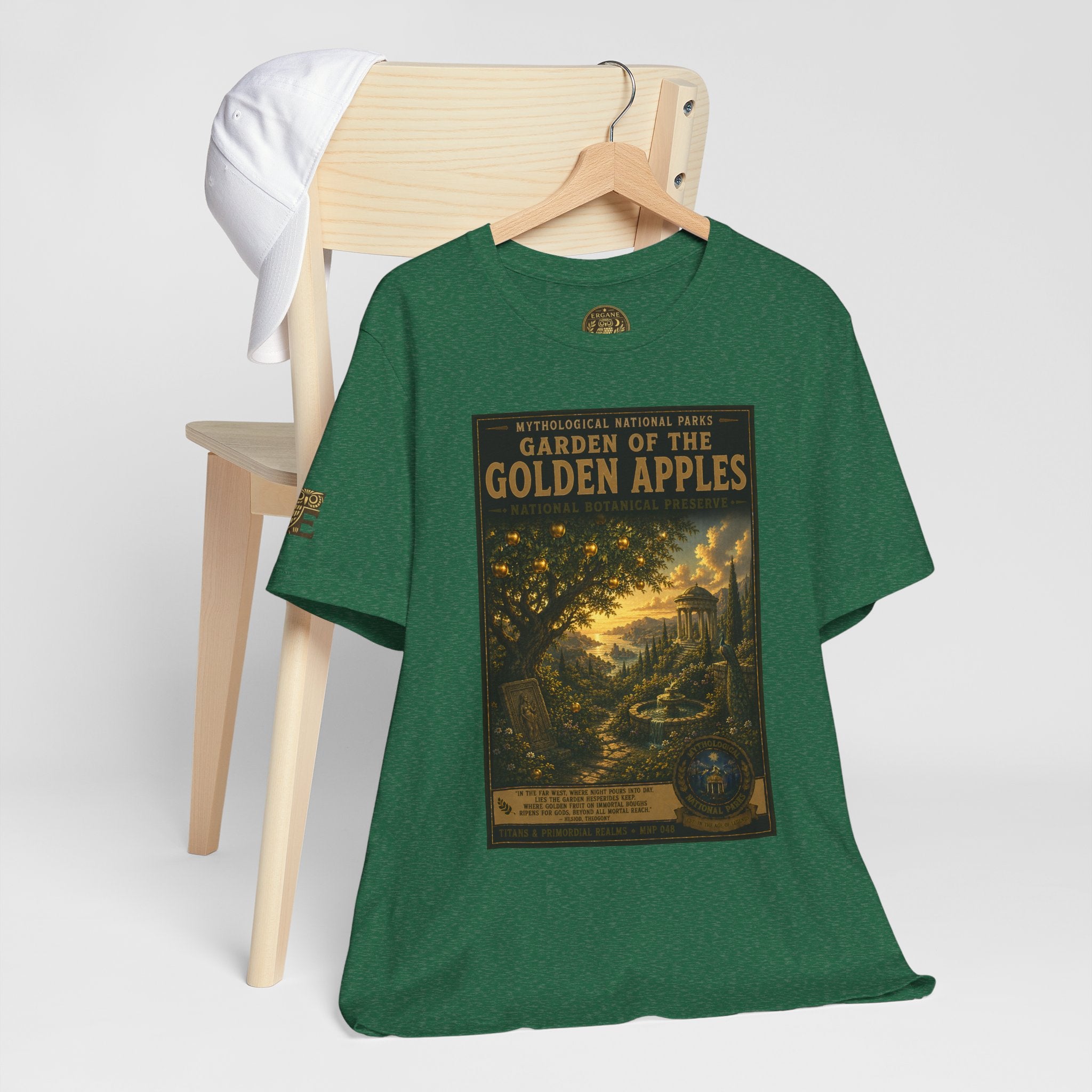 Mythological National Parks COLLECTION V- #048-050 TITANS & PRIMORDIAL REALMS | Vintage nature poster Tee | Mythological National Parks graphic shirt