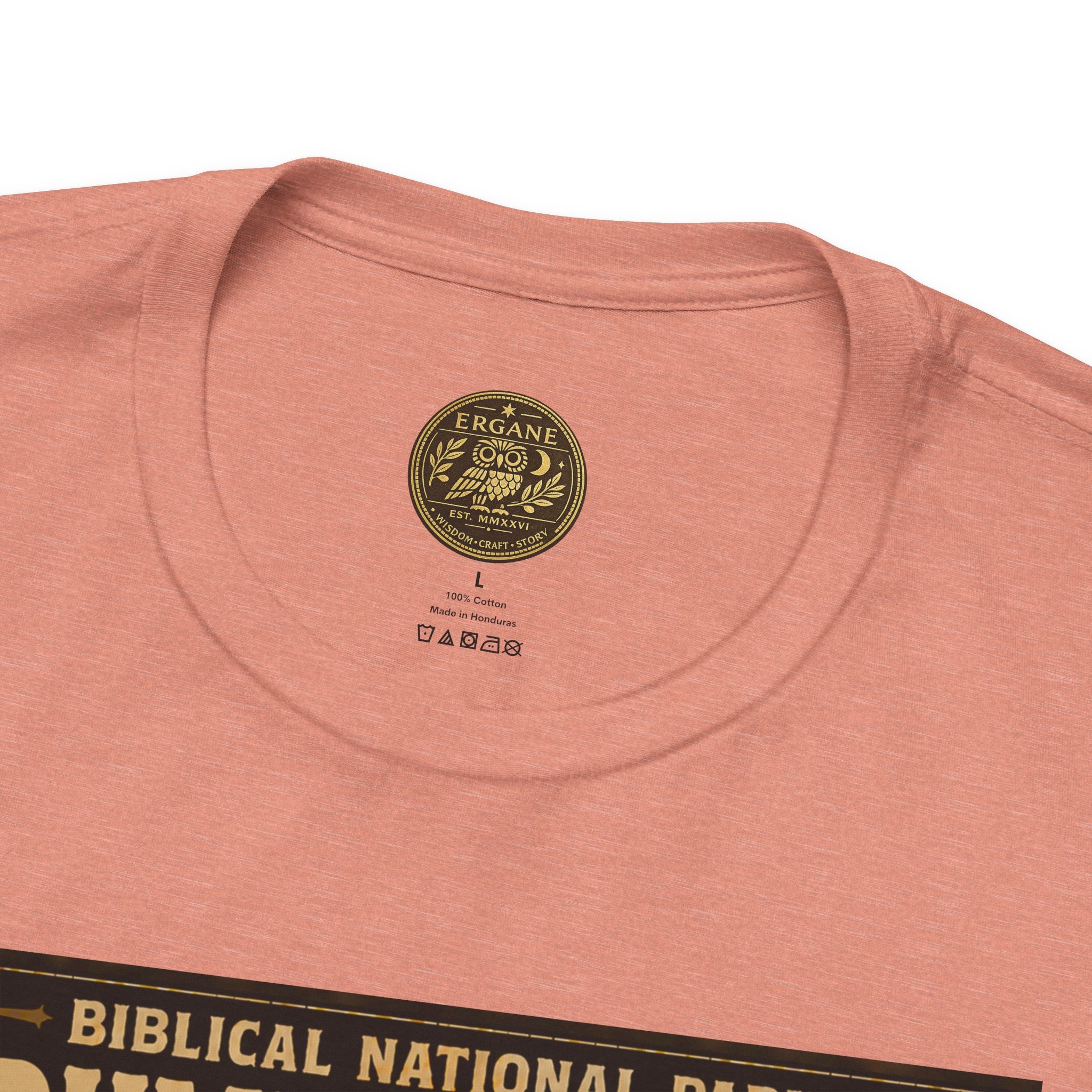 Biblical National Parks Collection X- #058/061 - Revelation: The Final Frontier | Revelation 8-9 | Vintage nature poster Tee | Biblical national parks graphic shirt