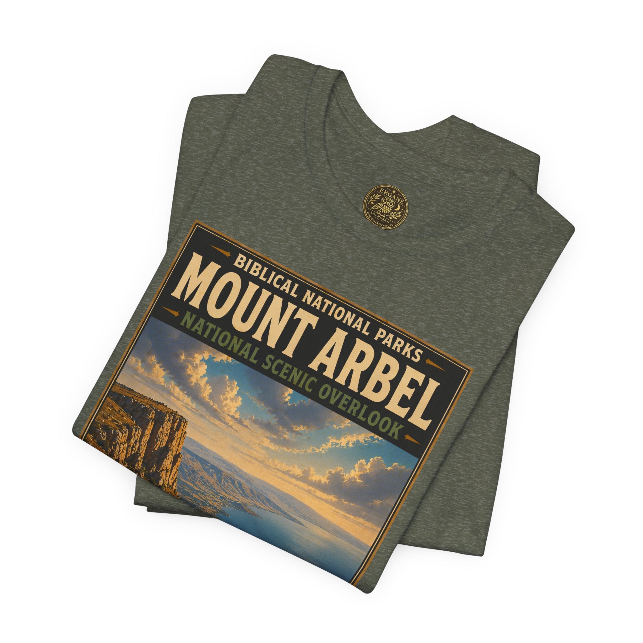 Biblical National Parks Collection VI- Galilee #035/035 The Galilee | Vintage nature poster Tee | Biblical national parks graphic shirt