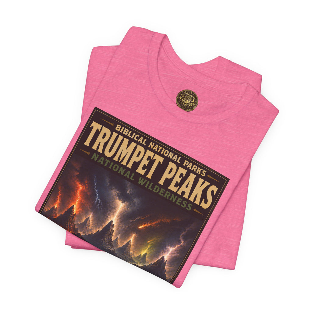Biblical National Parks Collection X- #058/061 - Revelation: The Final Frontier | Revelation 8-9 | Vintage nature poster Tee | Biblical national parks graphic shirt