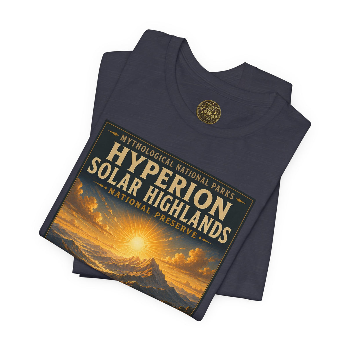 Mythological National Parks COLLECTION V- #041-050 TITANS & PRIMORDIAL REALMS | Vintage nature poster Tee | Mythological National Parks graphic shirt