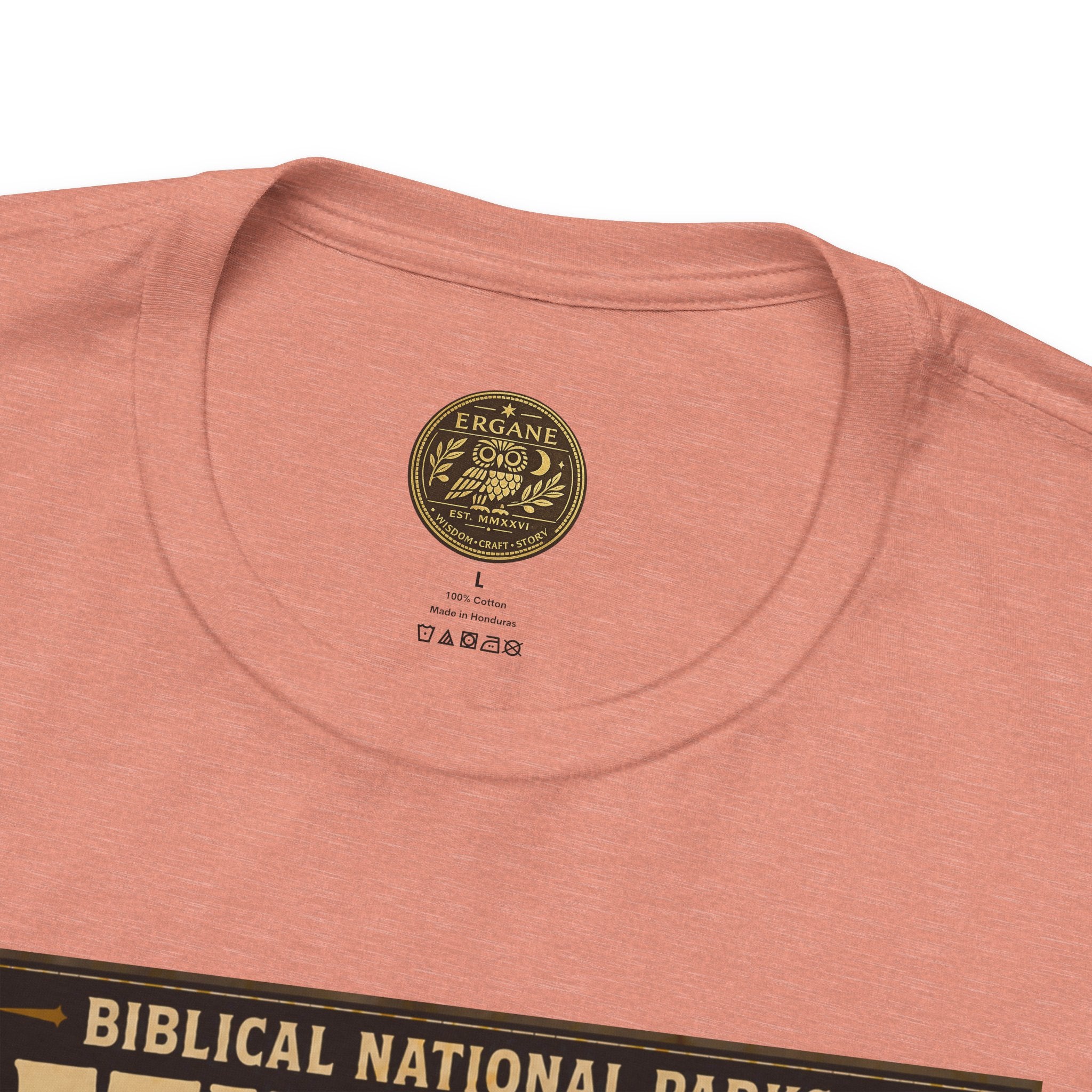 Biblical National Parks Collection VII- The Holy Week #038/041 | Matthew 26: 36-46 | Vintage nature poster Tee | Biblical national parks graphic shirt