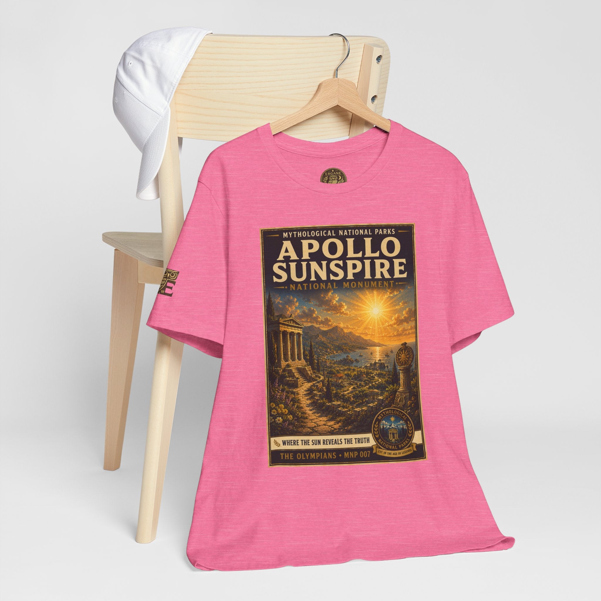 Mythological National Parks Collection I- #007-007 -The Olympians | Vintage nature poster Tee | Mythological National Parks graphic shirt
