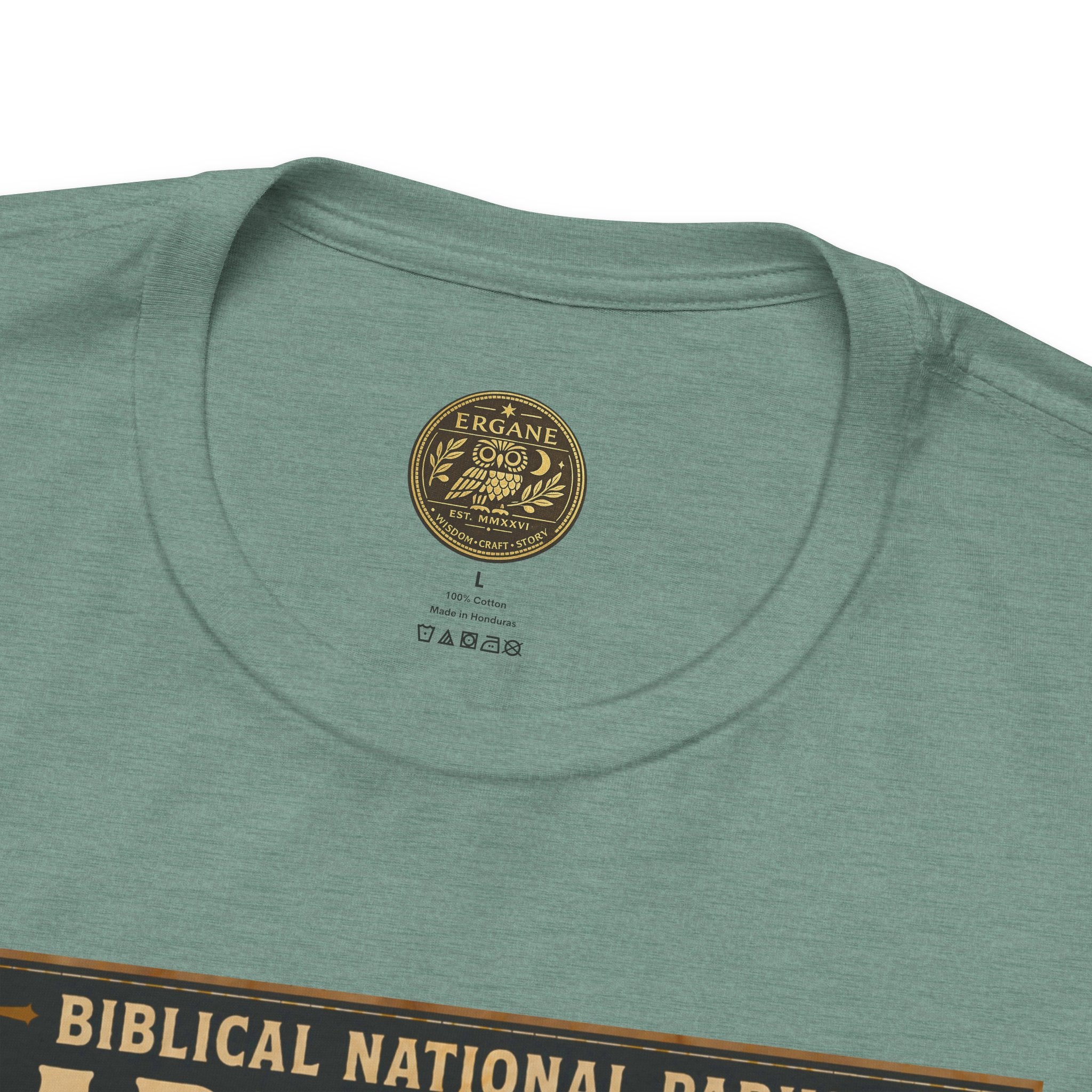 Biblical National Parks Collection VI- Galilee #032/035 Matthew 4 & Mark 1-2 | Vintage nature poster Tee | Biblical national parks graphic shirt