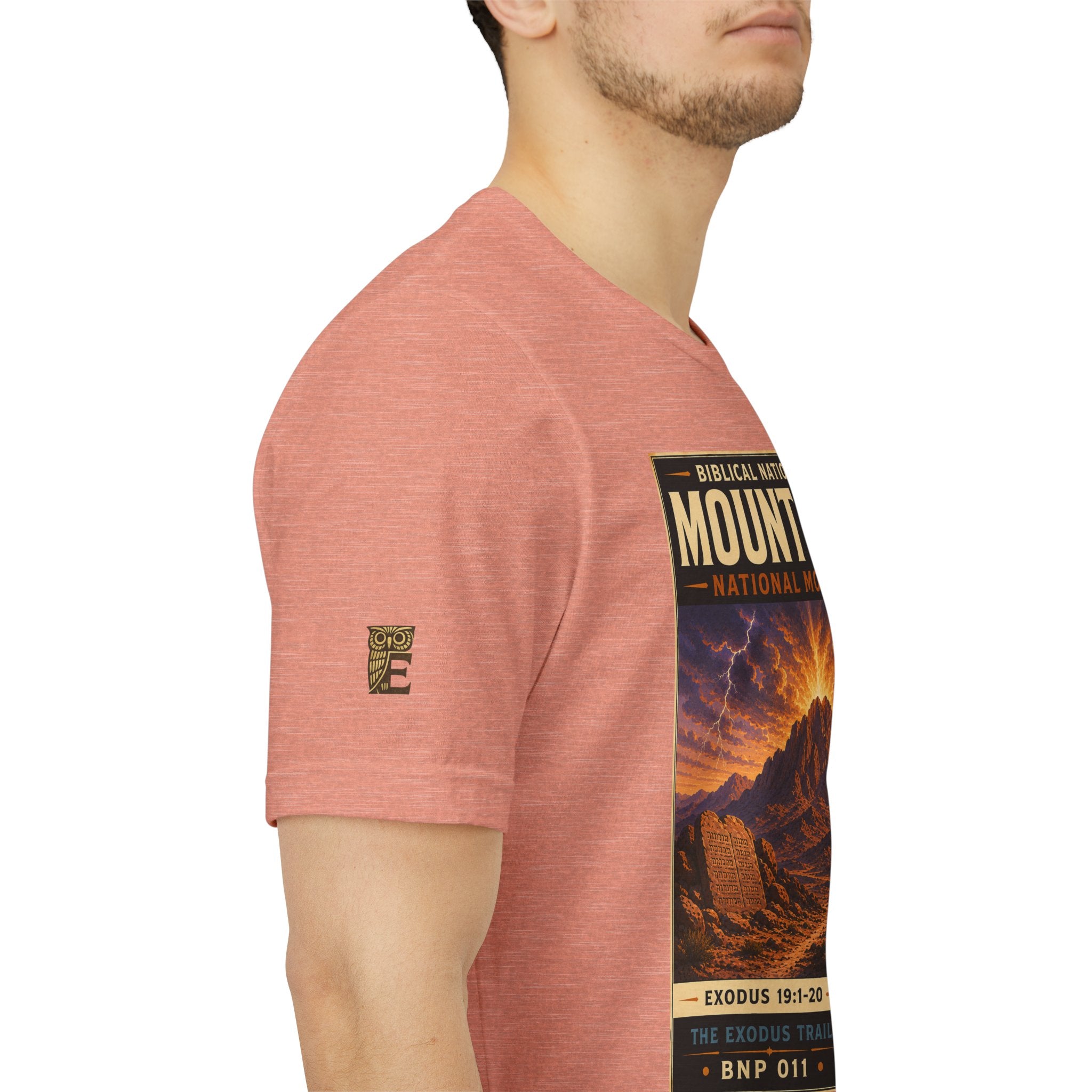Biblical National Parks Collection II- The Exodus Trail #011/013 Exodus 19: 1-20 | Vintage nature poster Tee | Biblical national parks graphic shirt