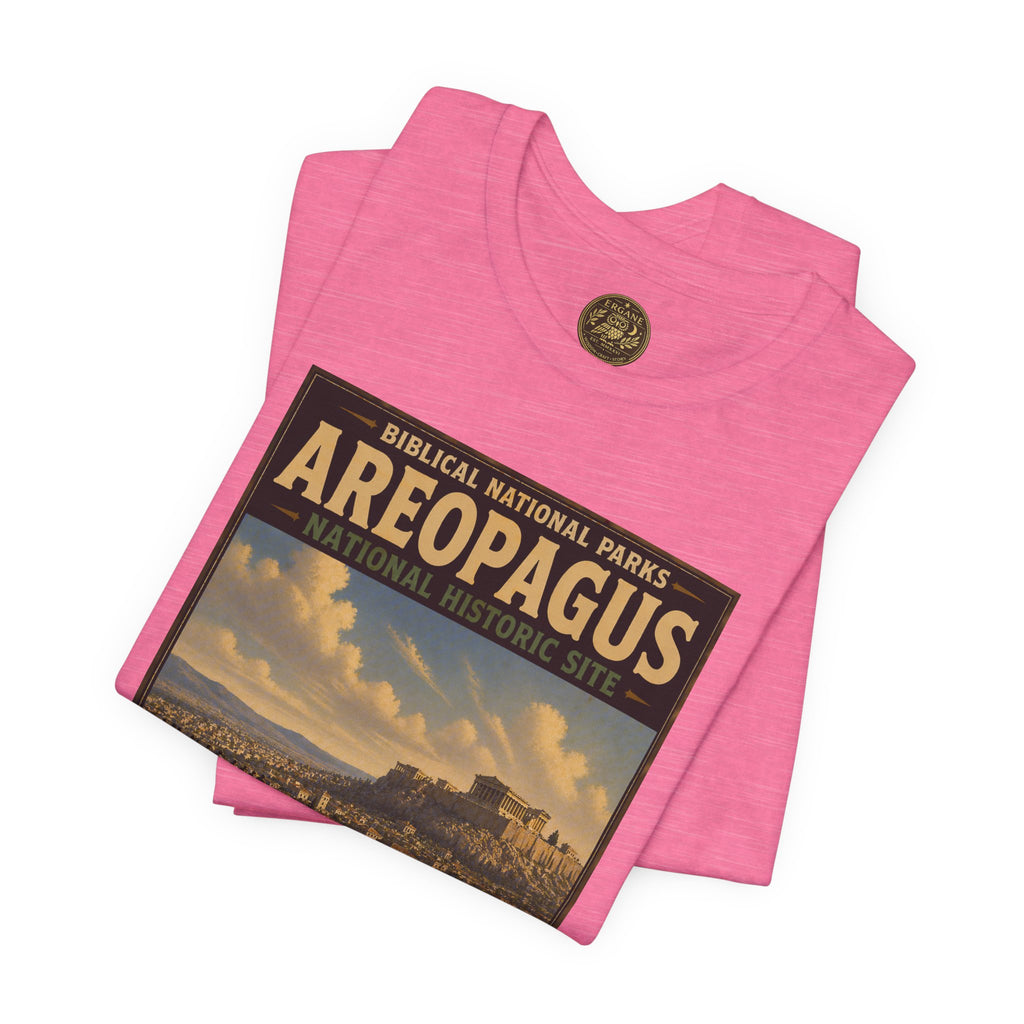 Biblical National Parks Collection VIII- The Apostles' Trails #046/049 | Acts 17 | Vintage nature poster Tee | Biblical national parks graphic shirt