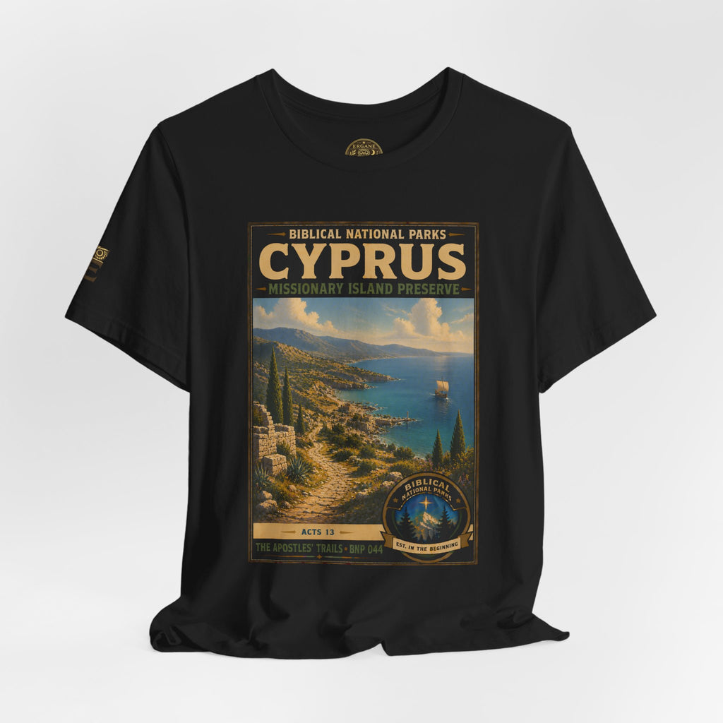 Biblical National Parks Collection VIII- The Apostles' Trails #044/049 | Acts 13 | Vintage nature poster Tee | Biblical national parks graphic shirt