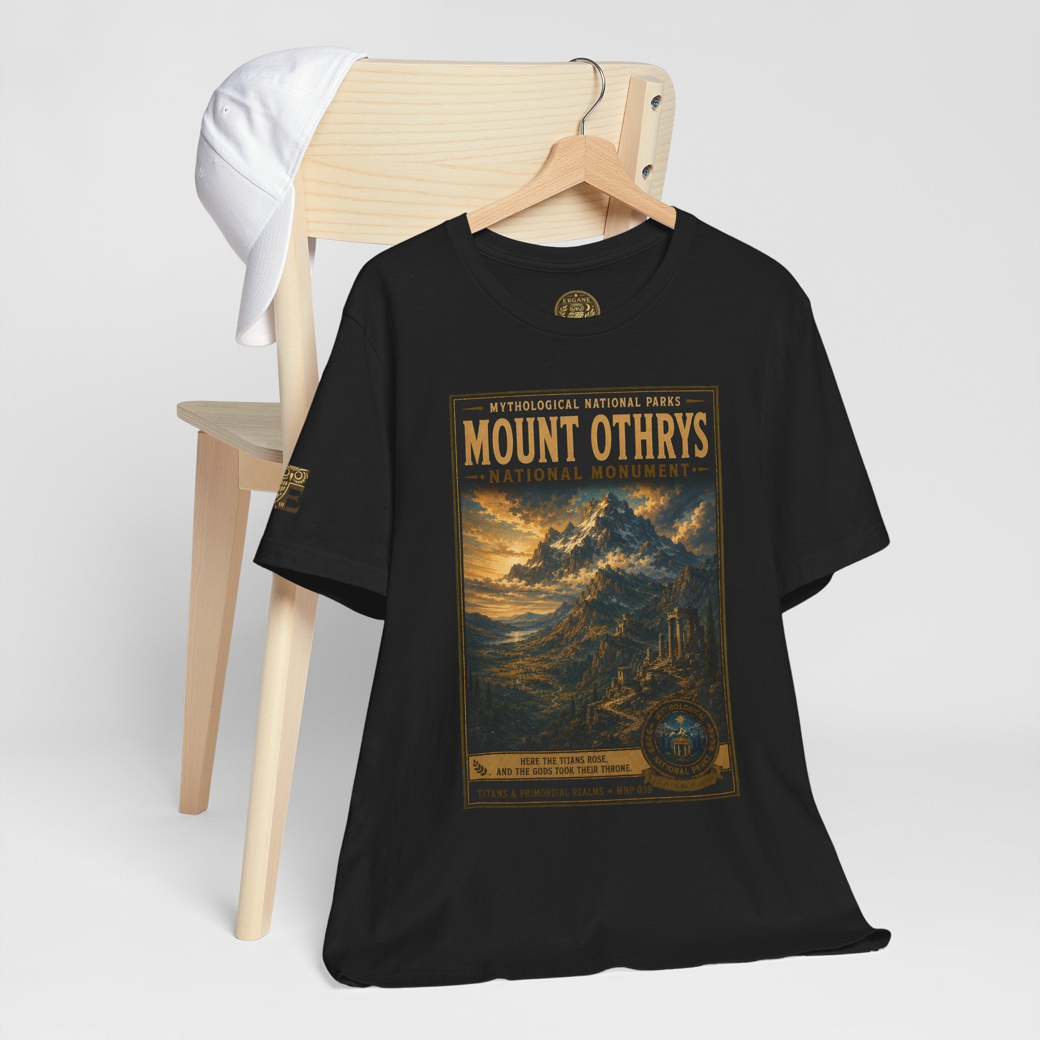 Mythological National Parks COLLECTION V- #039-050 TITANS & PRIMORDIAL REALMS | Vintage nature poster Tee | Mythological National Parks graphic shirt
