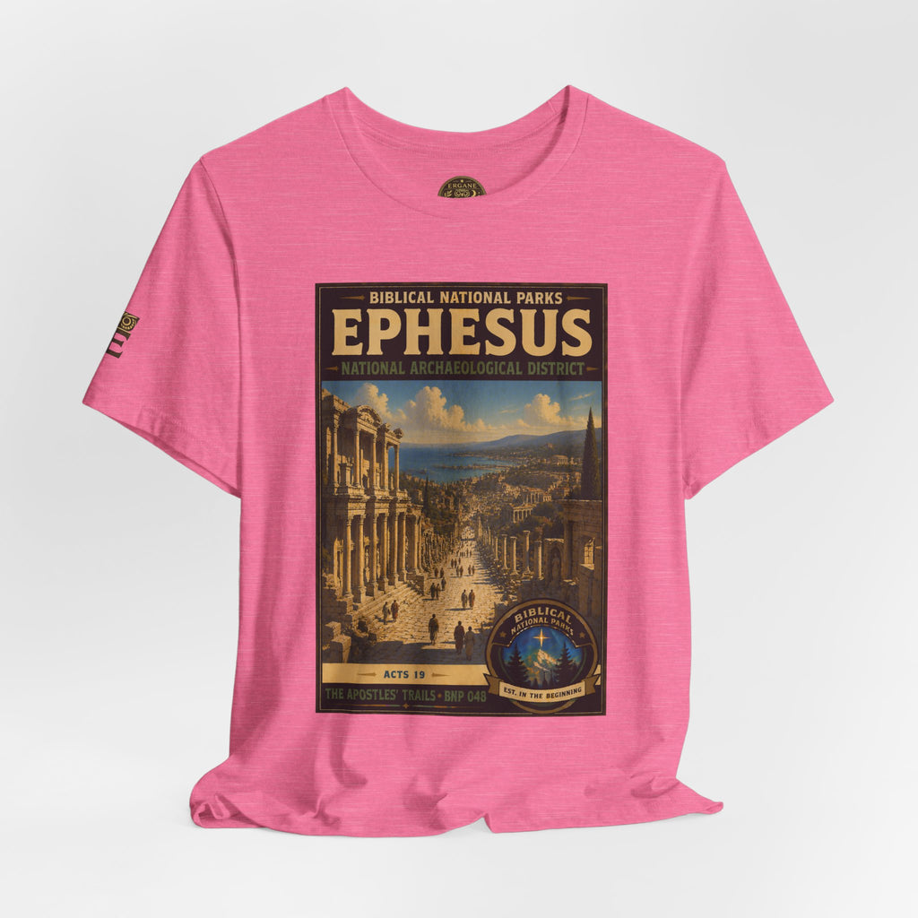 Biblical National Parks Collection VIII- The Apostles' Trails #048/049 | Acts 19 | Vintage nature poster Tee | Biblical national parks graphic shirt