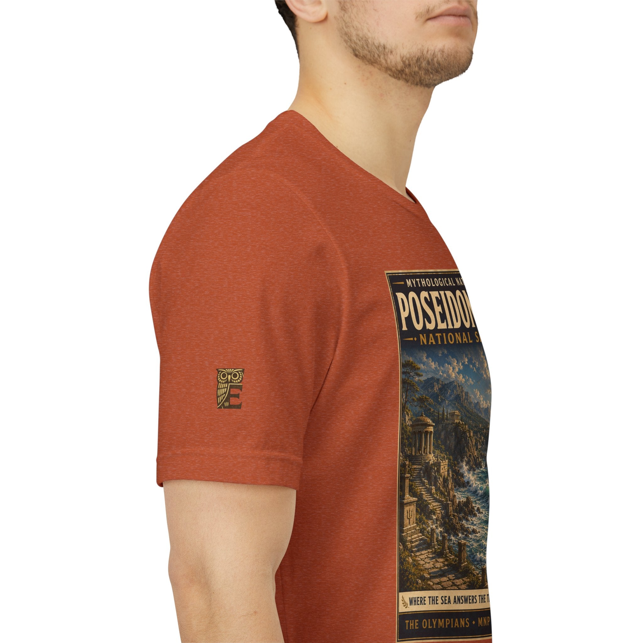 Mythological National Parks Collection I- #003-007 - The Olympians | Vintage nature poster Tee | Mythological National Parks graphic shirt