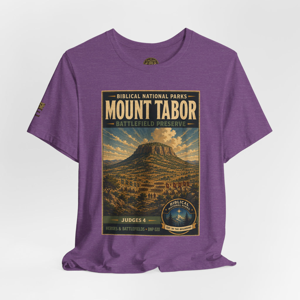 Biblical National Parks Collection IV- Heros & Battlefields #020/023 Judges 4 | Vintage nature poster Tee | Biblical national parks graphic shirt