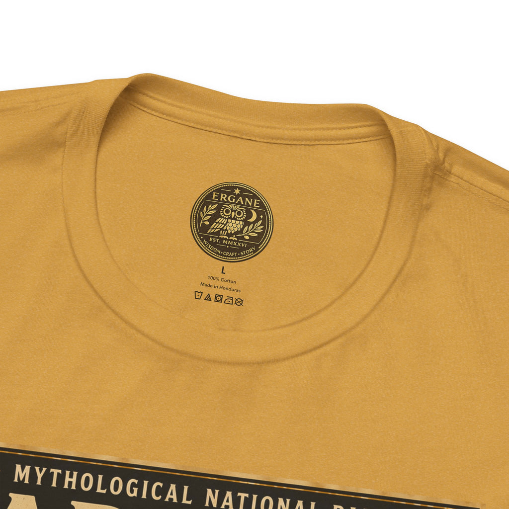 Mythological National Parks Collection I- #007-007 -The Olympians | Vintage nature poster Tee | Mythological National Parks graphic shirt