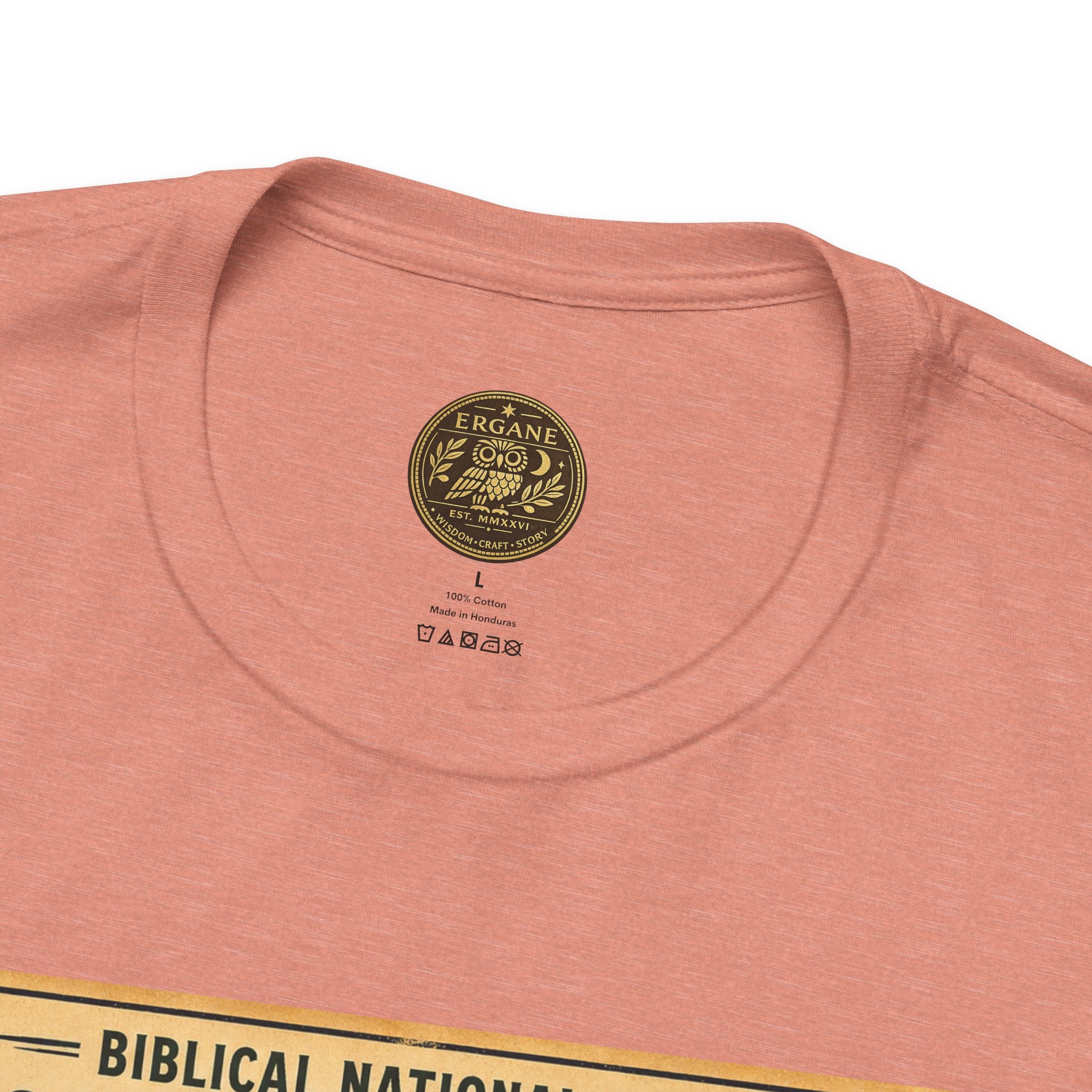 Biblical National Parks Collection I- In The Beginning #004/006 Genesis 8:4-5,17 | Vintage nature poster Tee | Biblical national parks graphic shirt