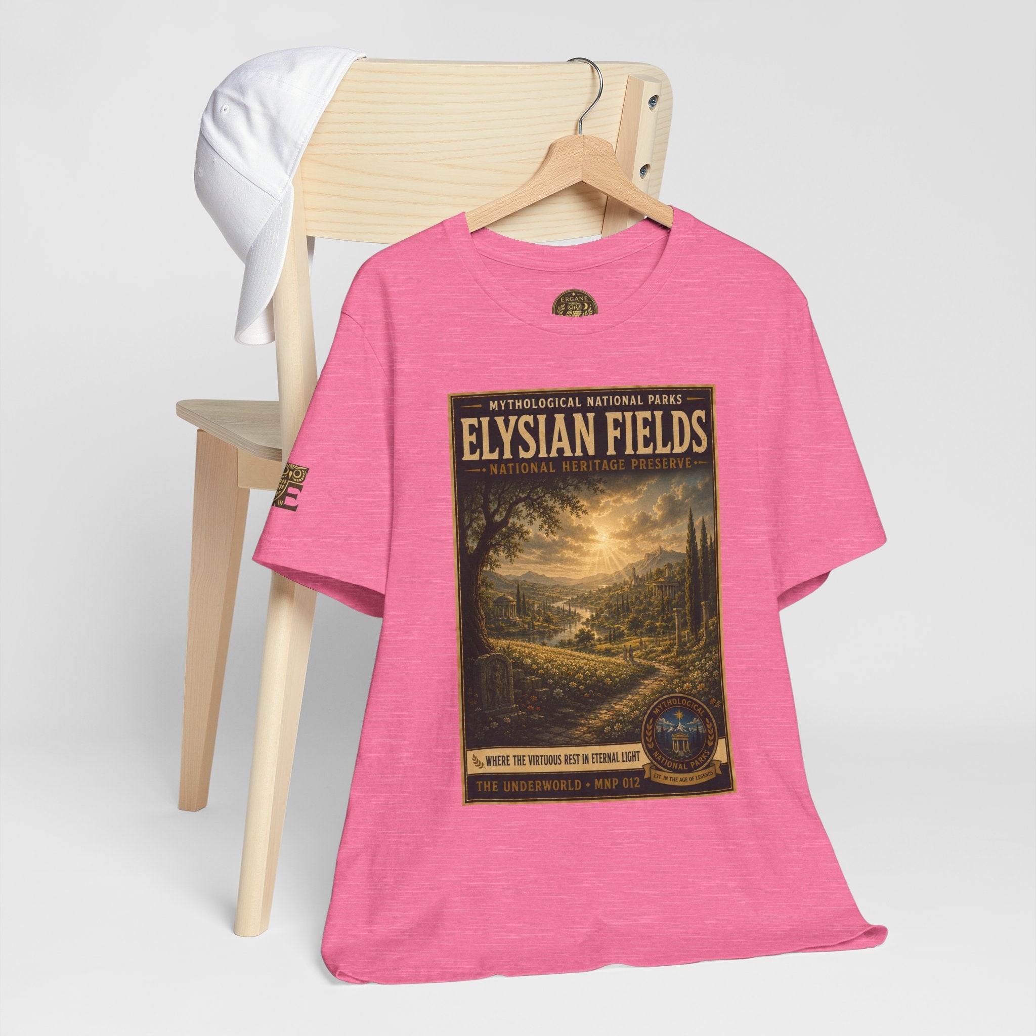 Mythological National Parks Collection II- #012-016 -The Underworld | Vintage nature poster Tee | Mythological National Parks graphic shirt
