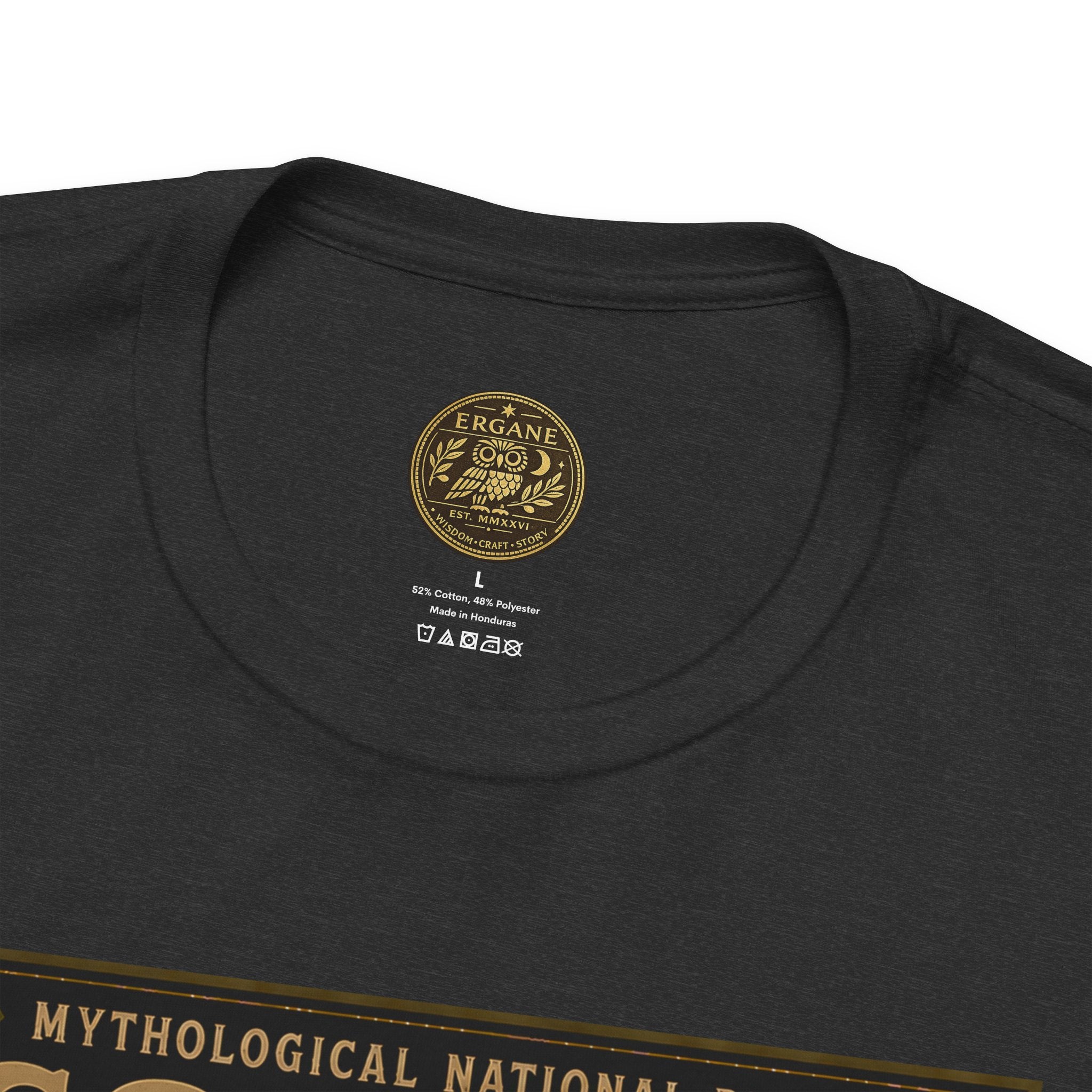 Mythological National Parks Collection III- #026-028 - Heros & Monsters | Vintage nature poster Tee | Mythological National Parks graphic shirt
