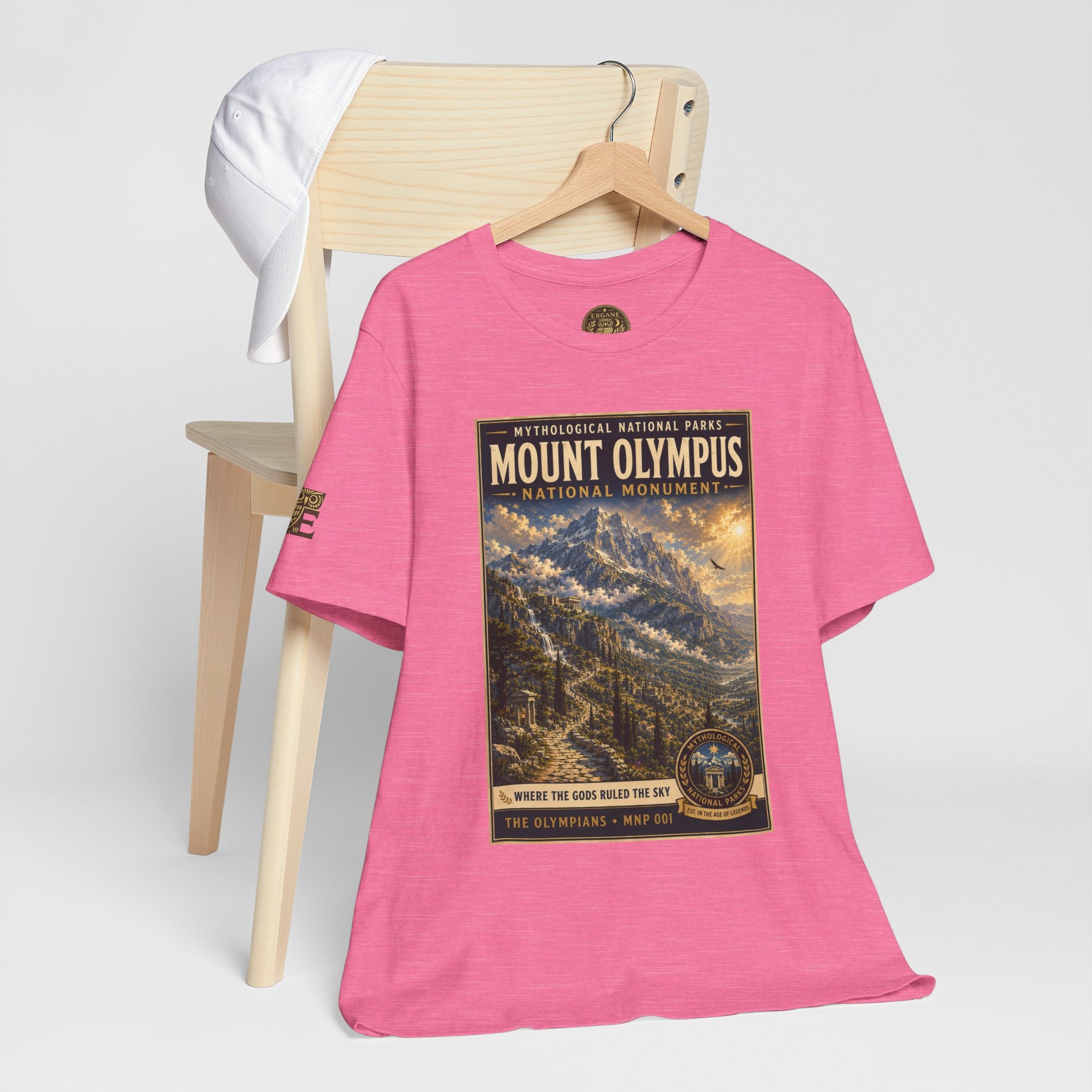 Mythological National Parks Collection I- #001-007- The Olympians  | Vintage nature poster Tee | Mythological National Parks graphic shirt