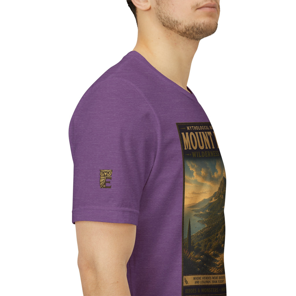 Mythological National Parks Collection III- #027-028 - Heros & Monsters | Vintage nature poster Tee | Mythological National Parks graphic shirt