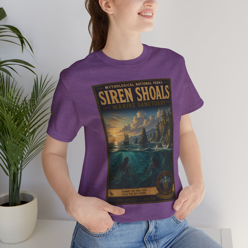 Mythological National Parks Collection IV- #034-038 - THE ODYSSEY | Vintage nature poster Tee | Mythological National Parks graphic shirt