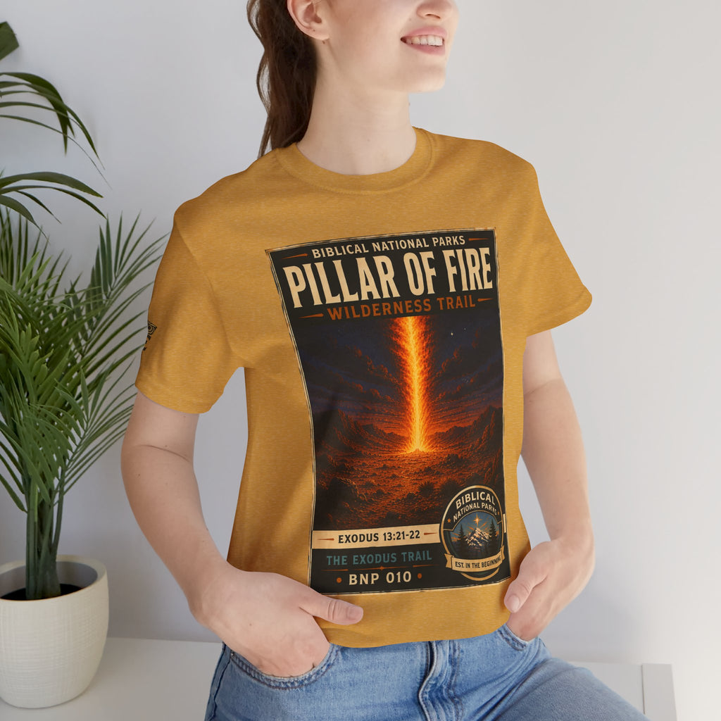 Biblical National Parks Collection II- The Exodus Trail #010/013 Exodus 13: 21-22 | Vintage nature poster Tee | Biblical national parks graphic shirt