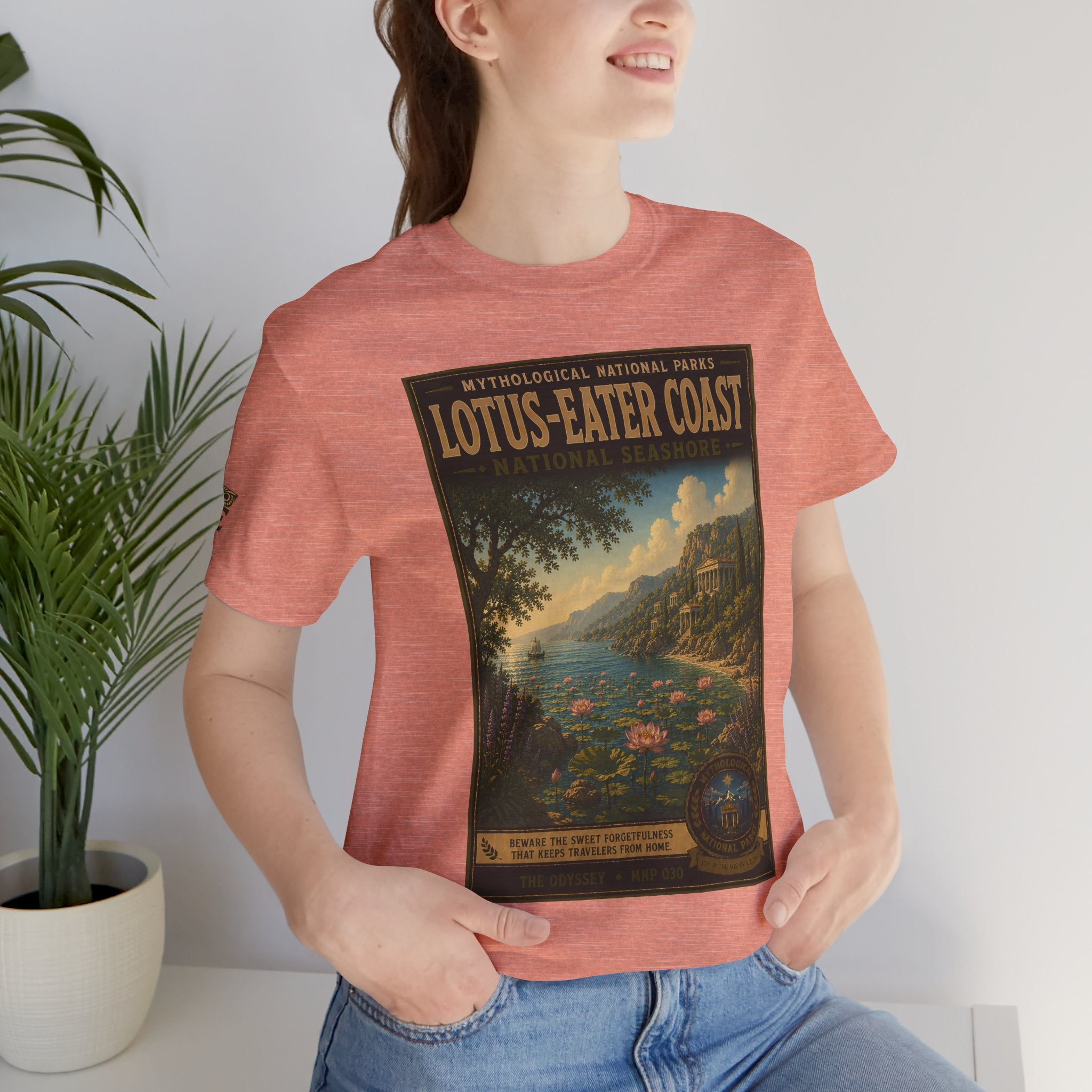 Mythological National Parks Collection IV- #030-038 - THE ODYSSEY | Vintage nature poster Tee | Mythological National Parks graphic shirt