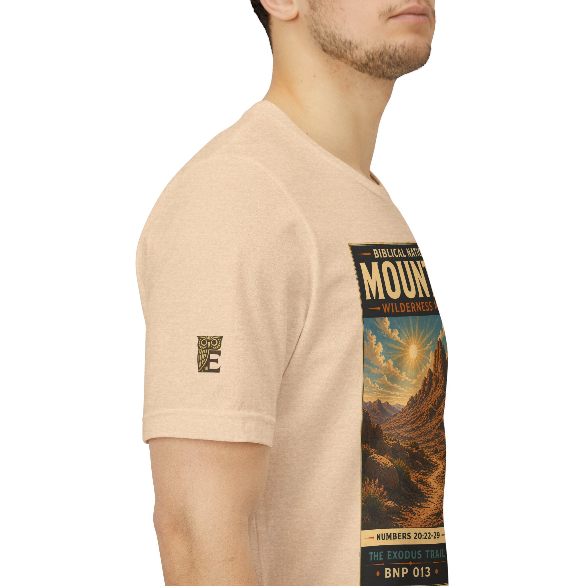 Biblical National Parks Collection II- The Exodus Trail #013/013 Exodus 20: 22-29 | Vintage nature poster Tee | Biblical national parks graphic shirt