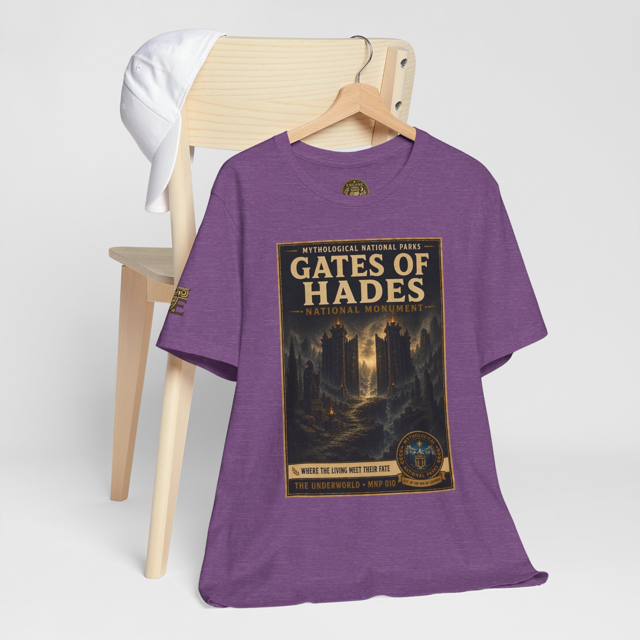 Mythological National Parks Collection II- #010-016 -The Underworld | Vintage nature poster Tee | Mythological National Parks graphic shirt