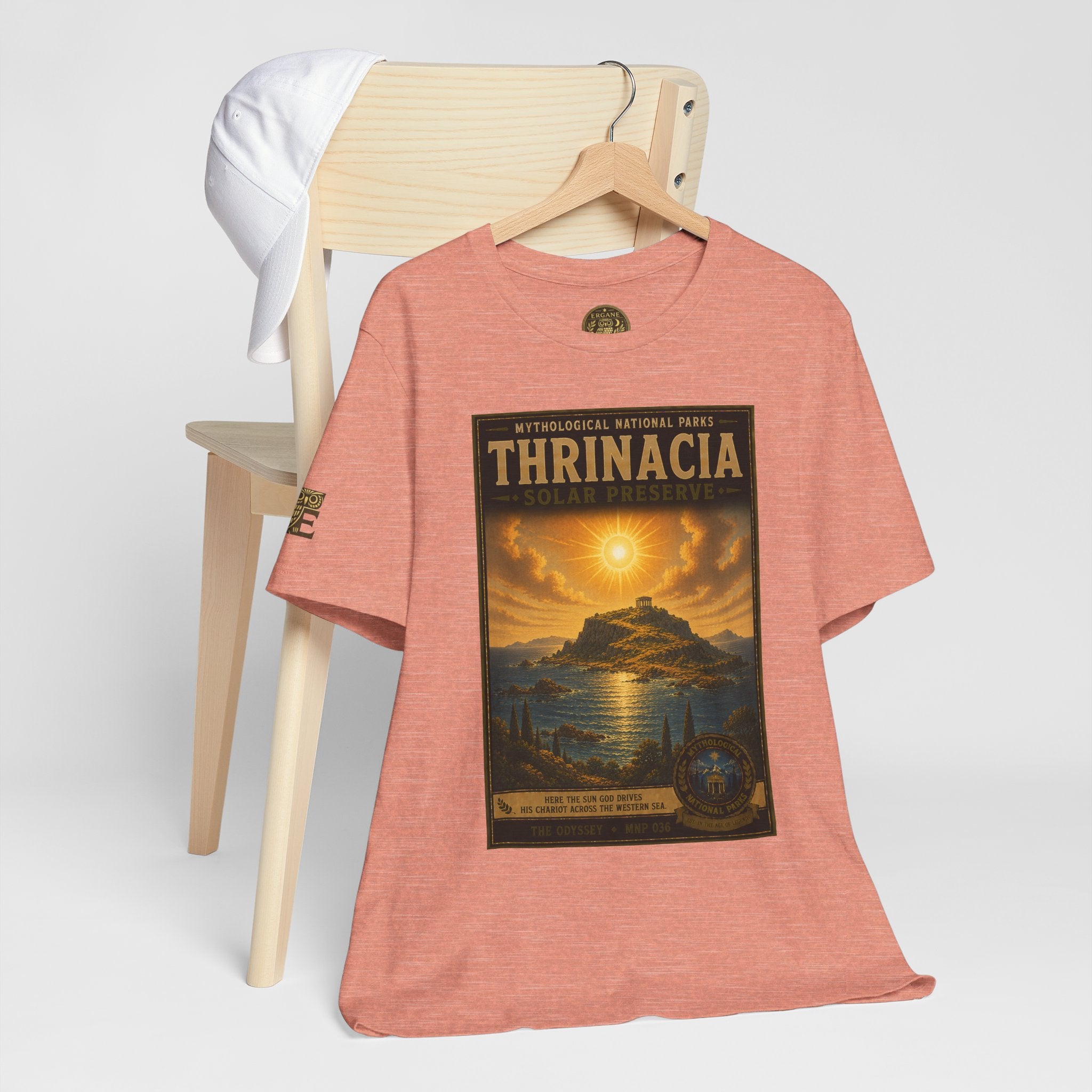 Mythological National Parks Collection IV- #036-038 - THE ODYSSEY | Vintage nature poster Tee | Mythological National Parks graphic shirt