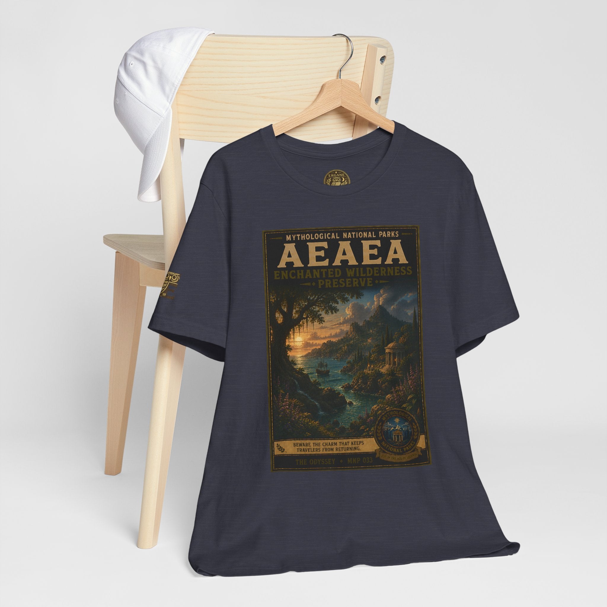 Mythological National Parks Collection IV- #033-038 - THE ODYSSEY | Vintage nature poster Tee | Mythological National Parks graphic shirt