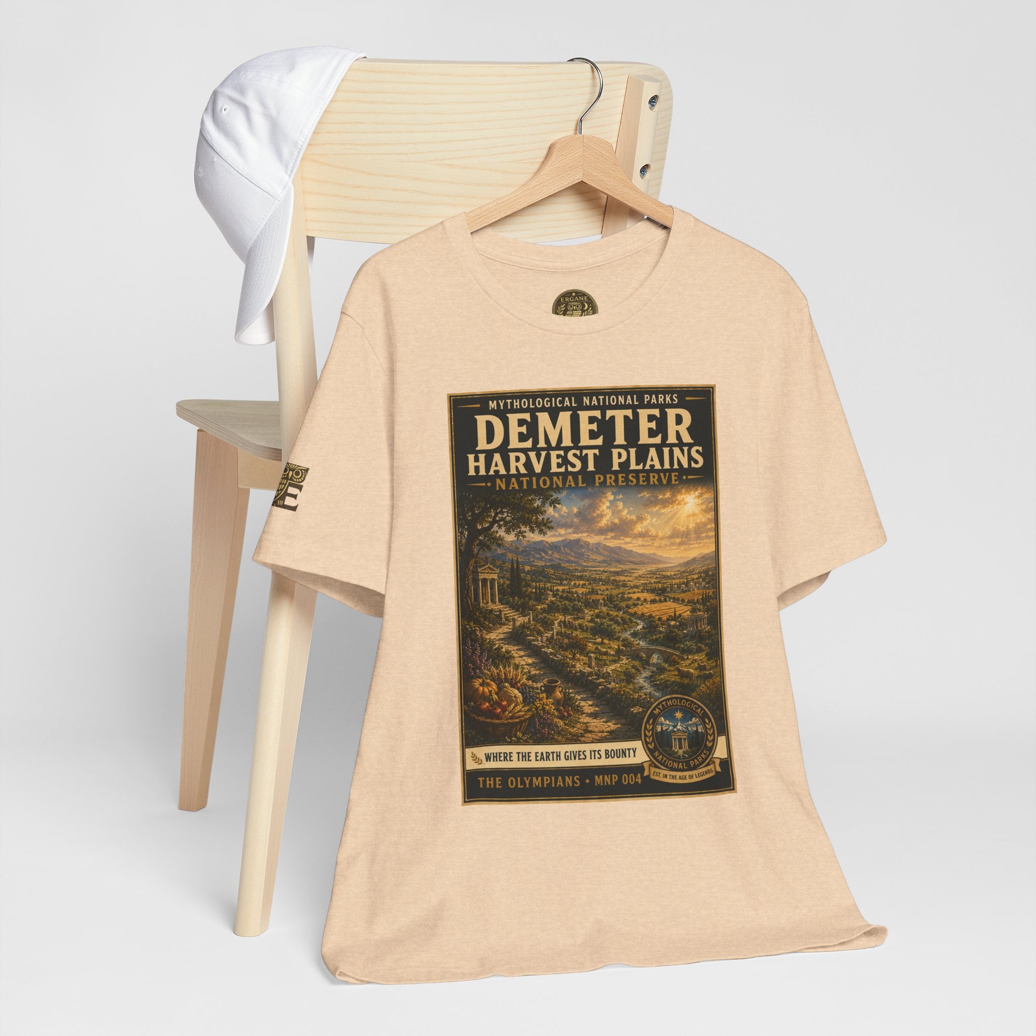 Mythological National Parks Collection I- #004-007 -The Olympians  | Vintage nature poster Tee | Mythological National Parks graphic shirt